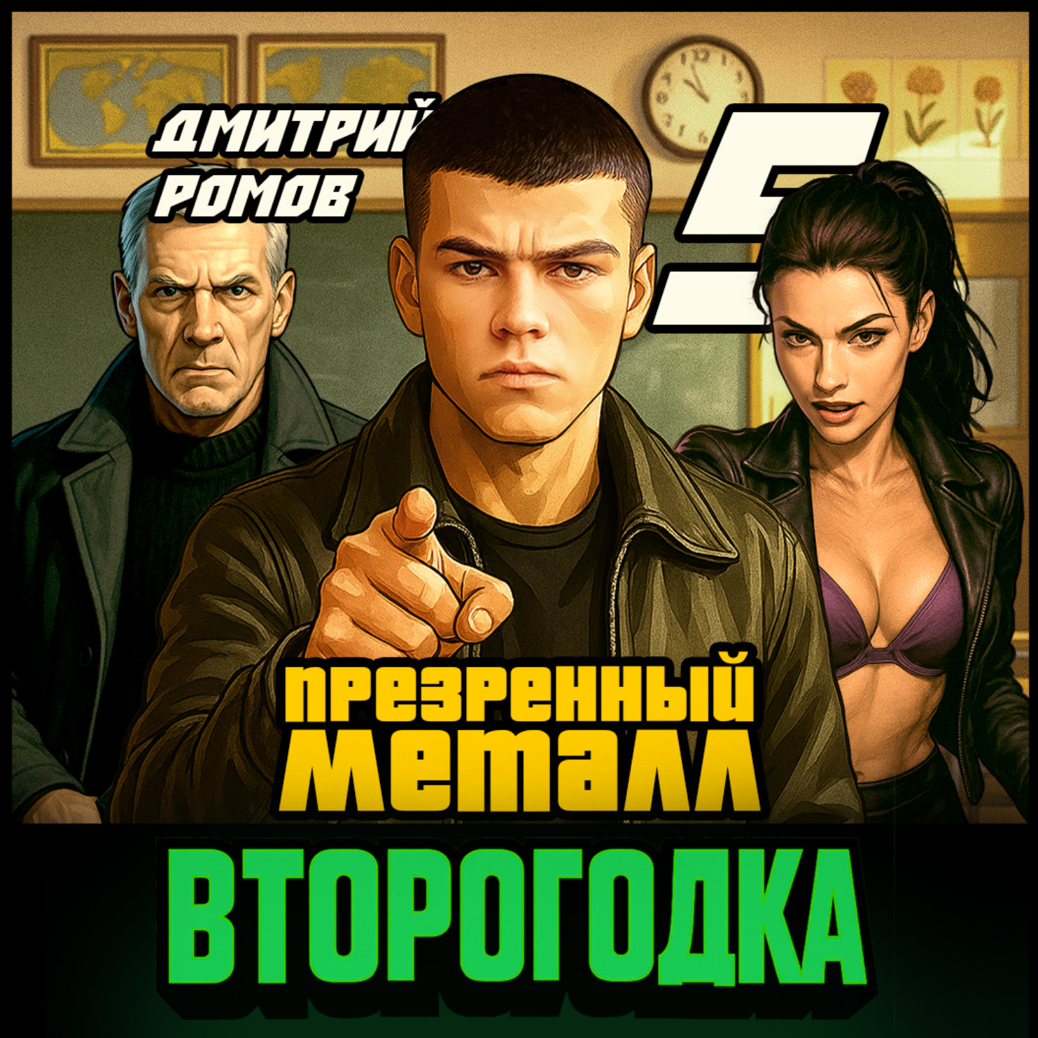 Обложка книги «Второгодка. Книга 5. Презренный металл»