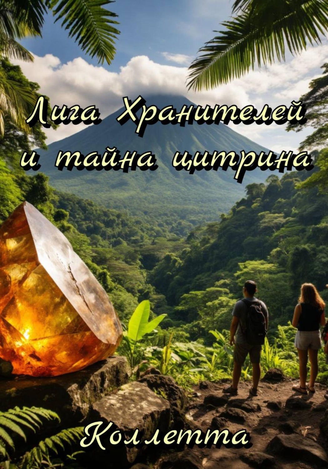 Обложка книги «Лига Хранителей и тайна цитрина»