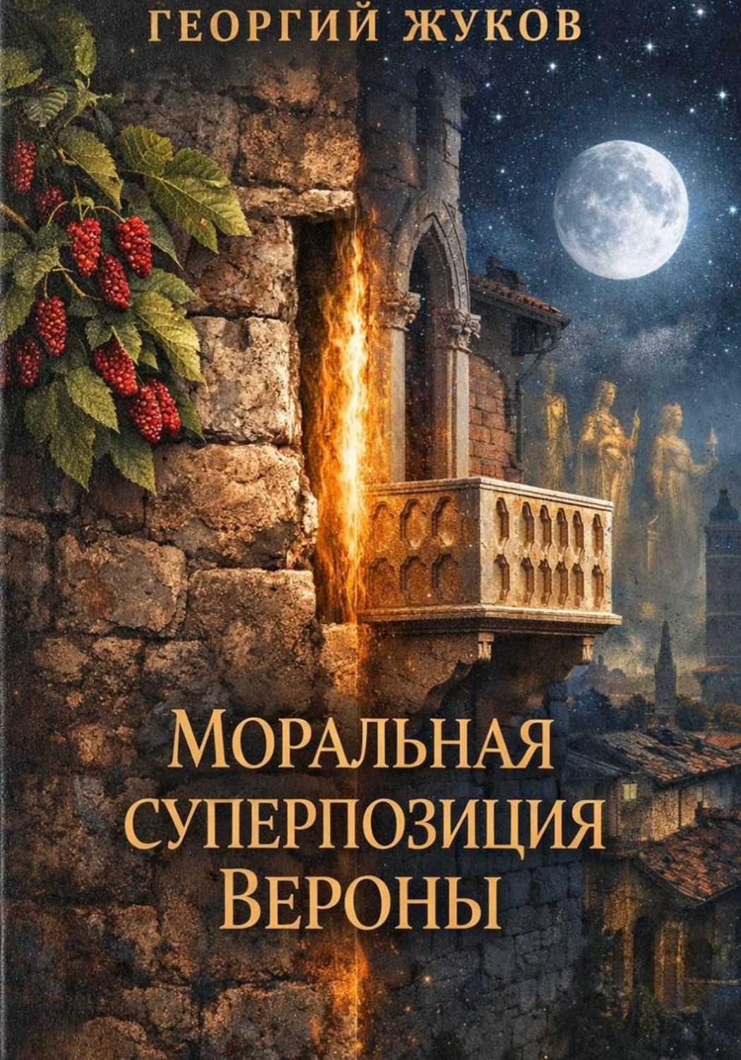Обложка книги «Моральная суперпозиция Вероны»