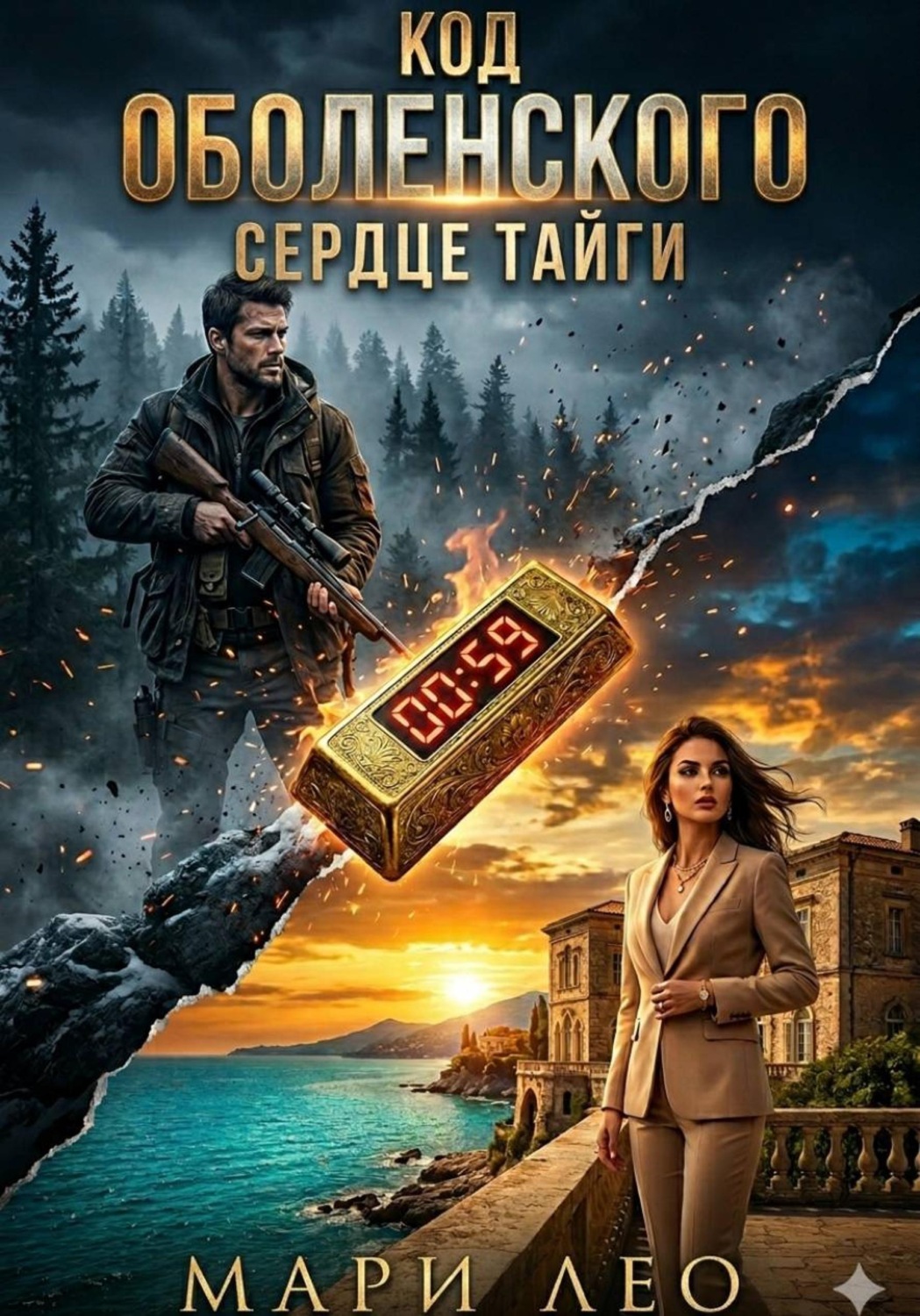 Обложка книги «Код Оболенских: Сердце тайги»