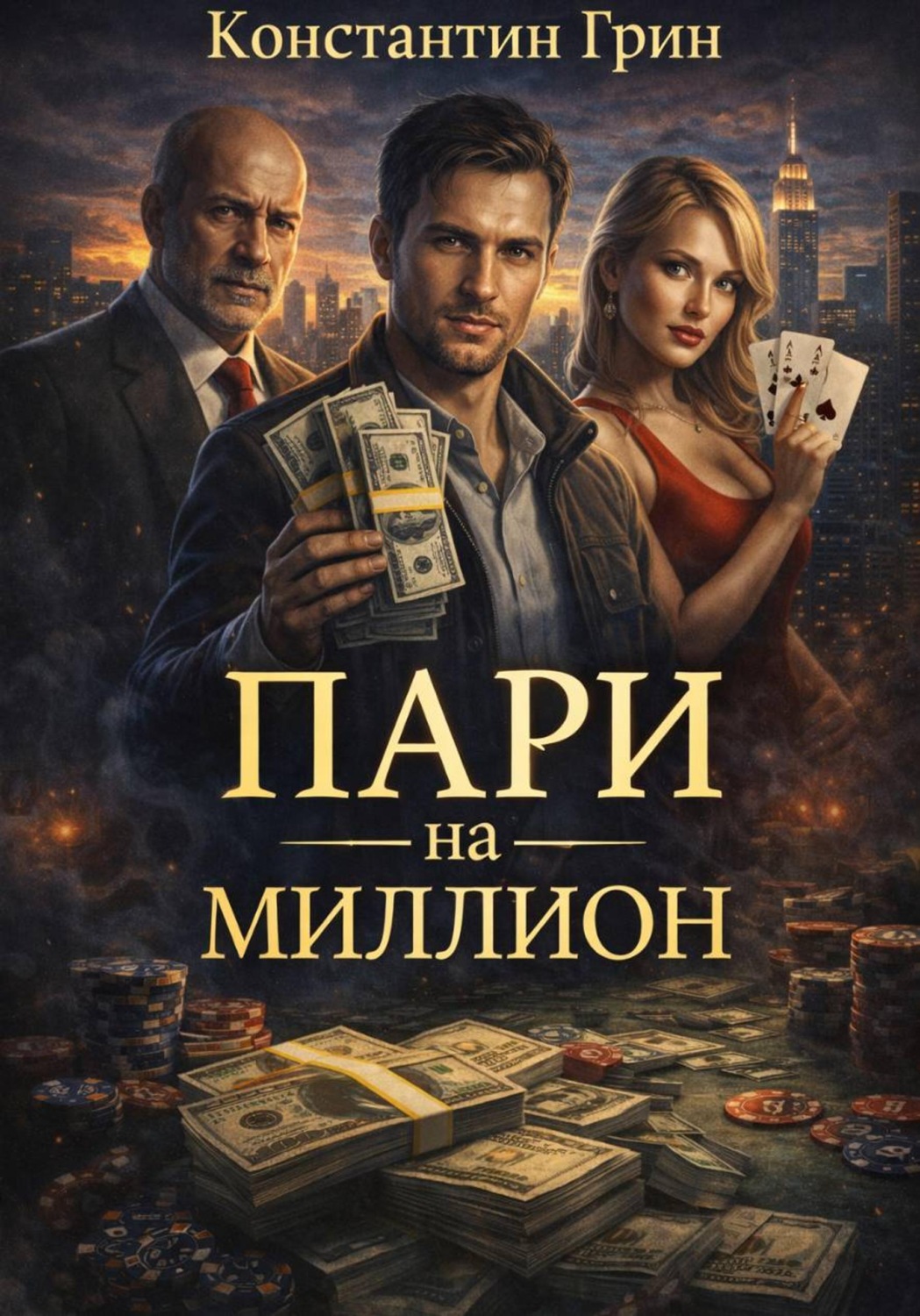 Обложка книги «Пари на миллион»