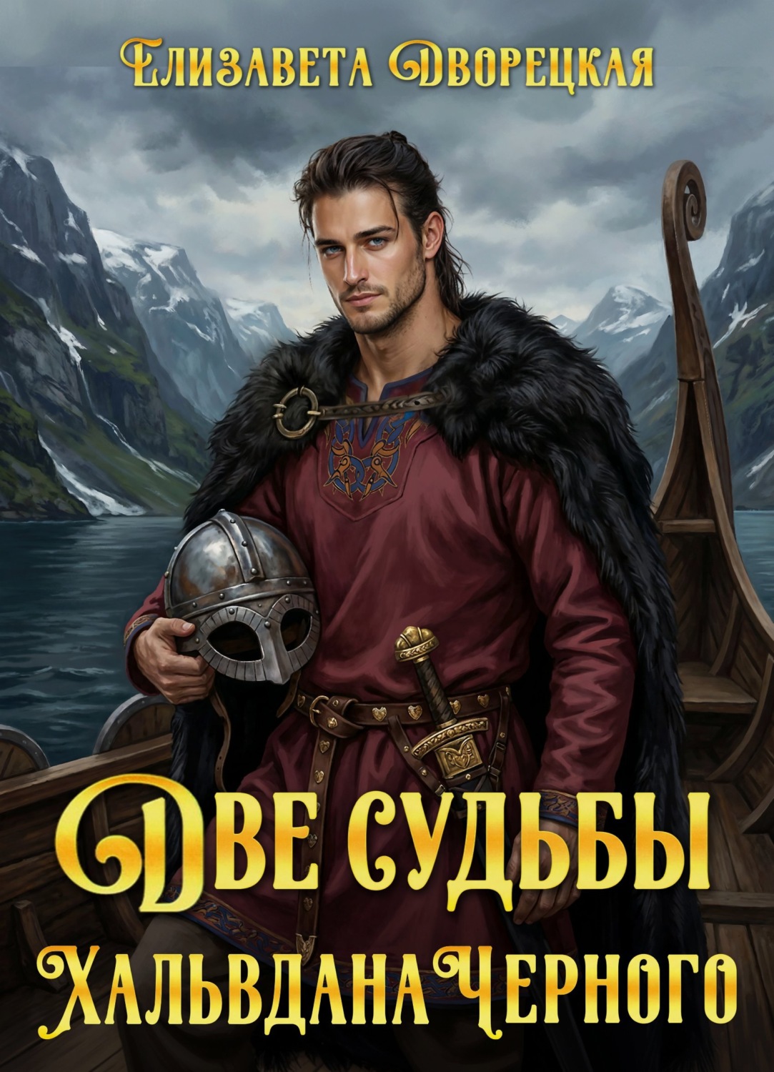 Обложка книги «Две судьбы Хальвдана Черного»