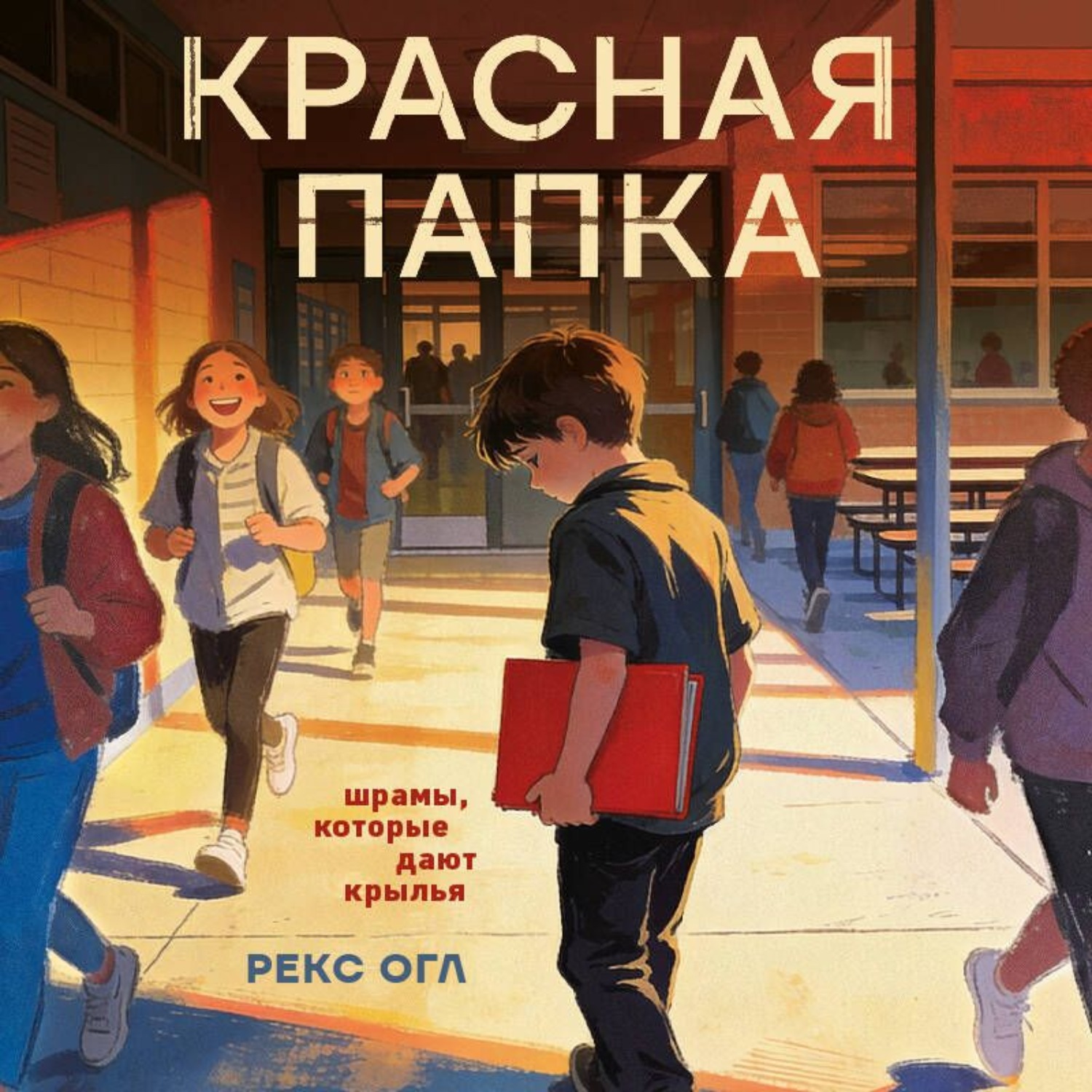 Обложка книги «Красная папка. Шрамы, которые дают крылья»
