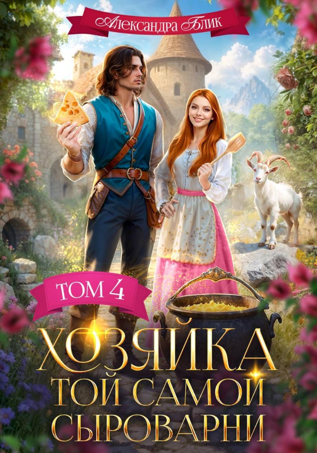 Обложка книги «Хозяйка той самой сыроварни. Том 4»