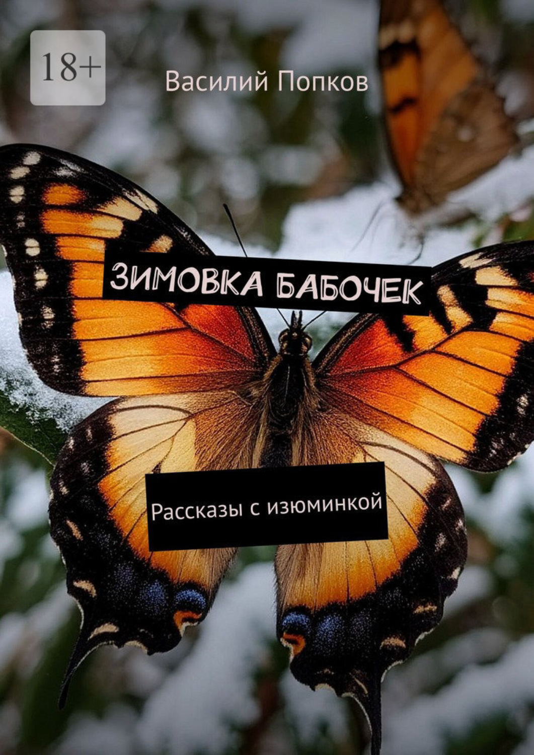 Обложка книги «Зимовка бабочек. Рассказы с изюминкой»