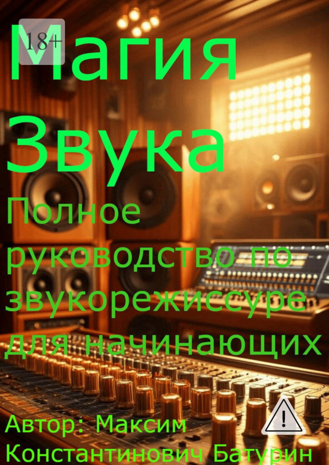 Обложка книги «Магия звука. Полное руководство по звукорежиссуре для начинающих»
