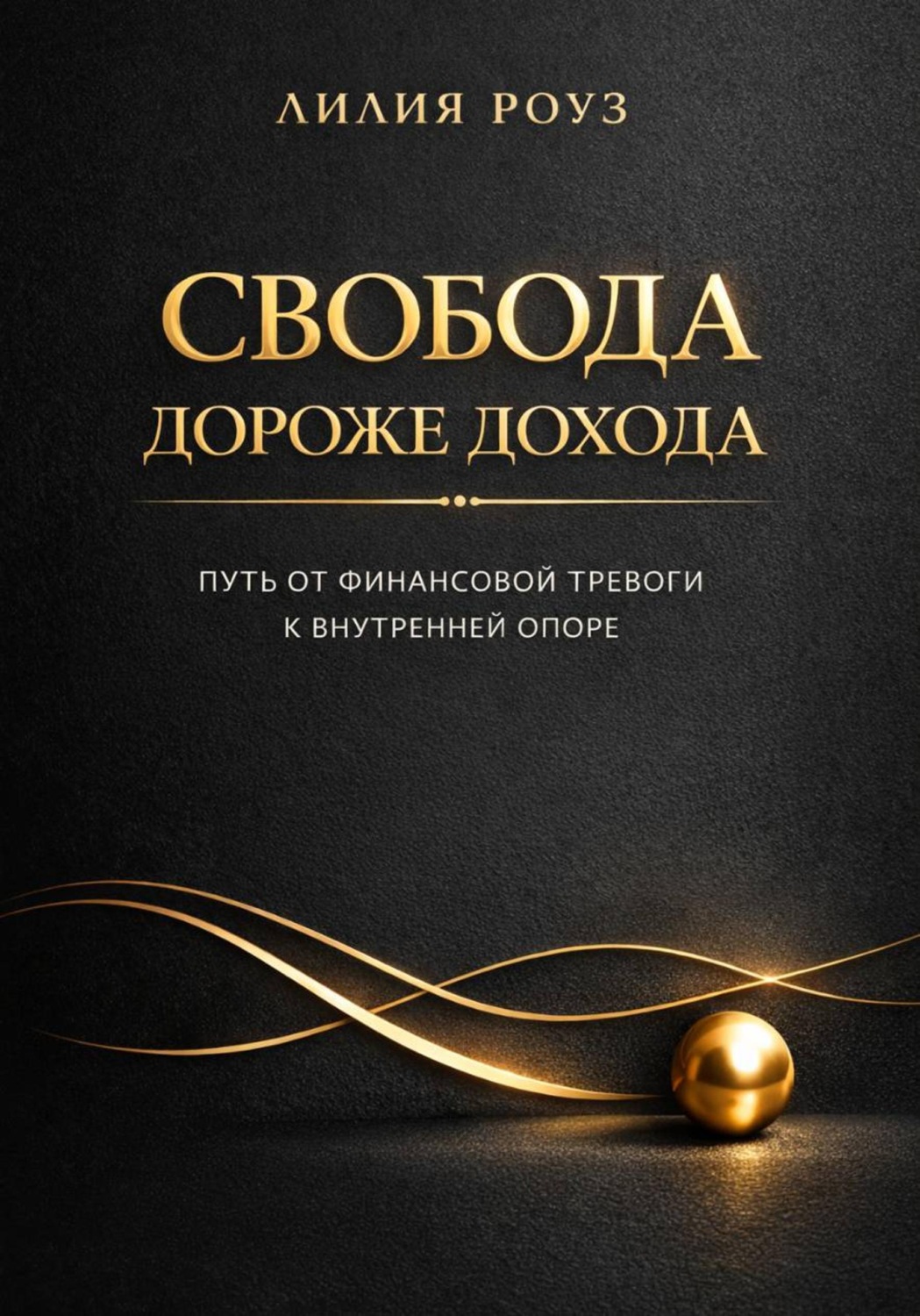 Обложка книги «Свобода дороже дохода: путь от финансовой тревоги к внутренней опоре»