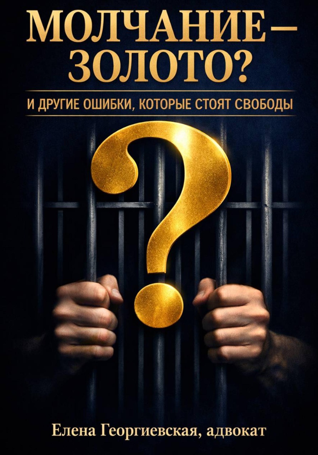 Обложка книги «Молчание — золото? И другие ошибки, которые стоят свободы. Краткий "кодекс выживания" в уголовном деле»