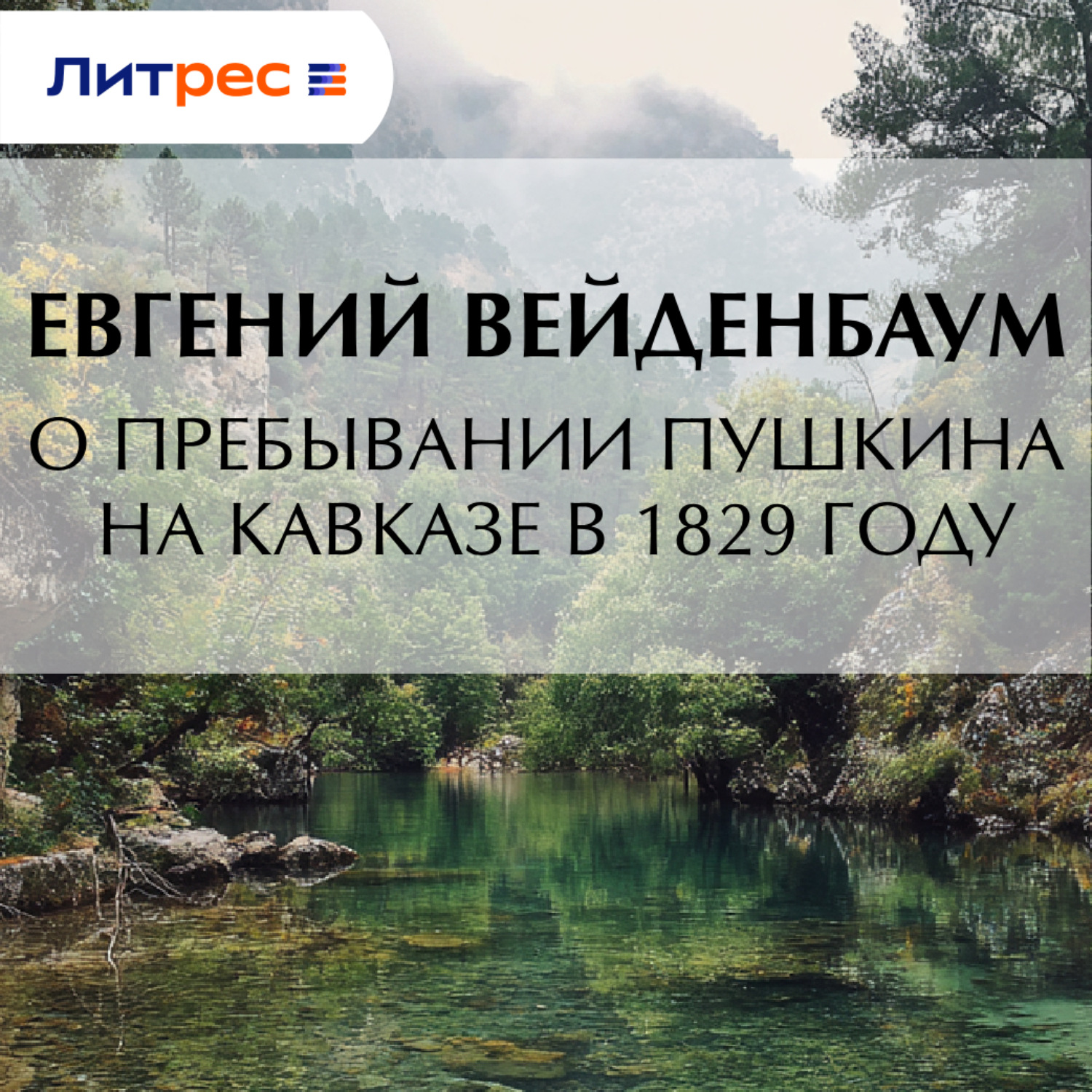 Обложка книги «О пребывании Пушкина на Кавказе в 1829 году»