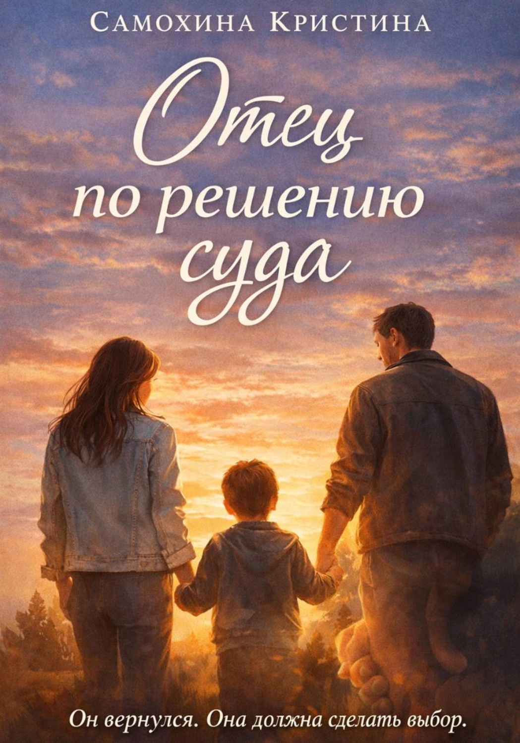 Обложка книги «Отец по решению суда»