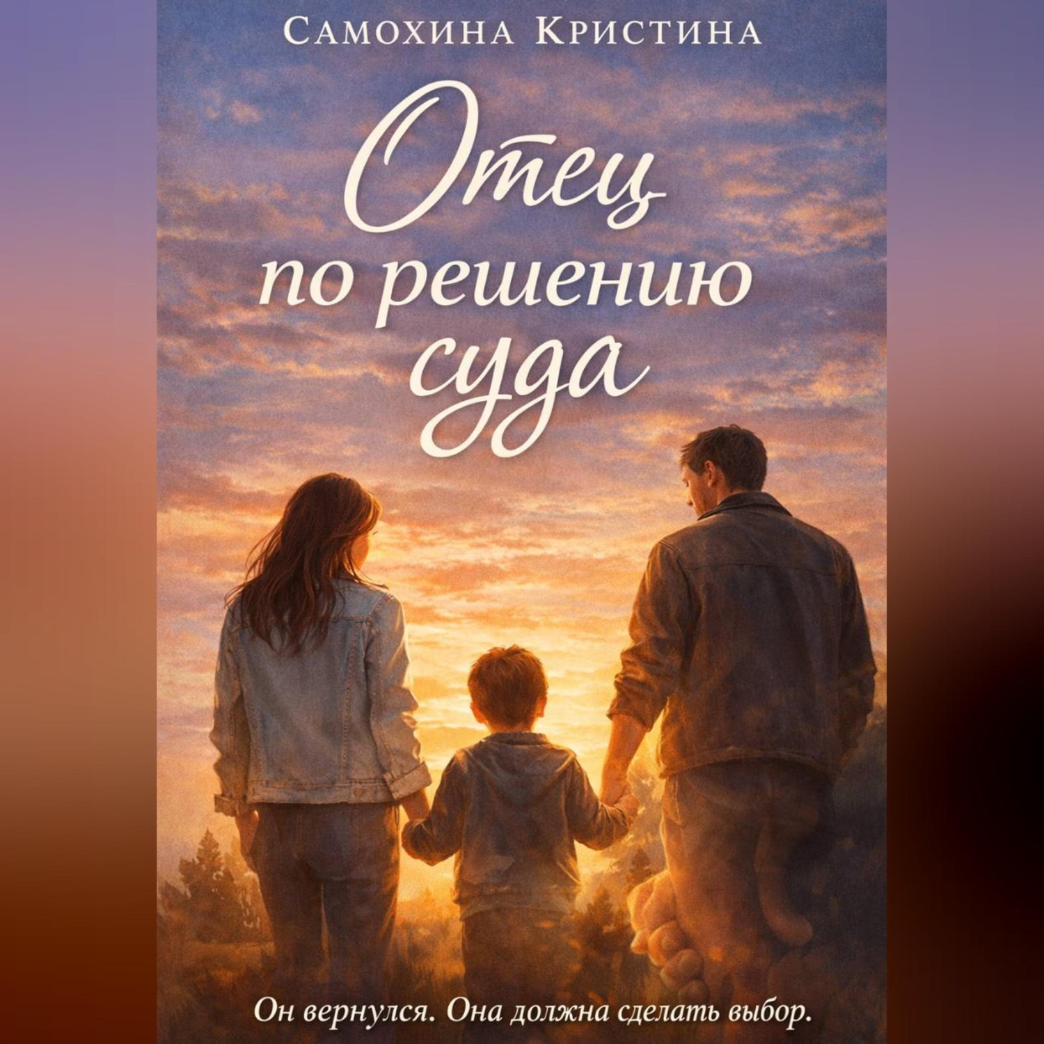 Обложка книги «Отец по решению суда»