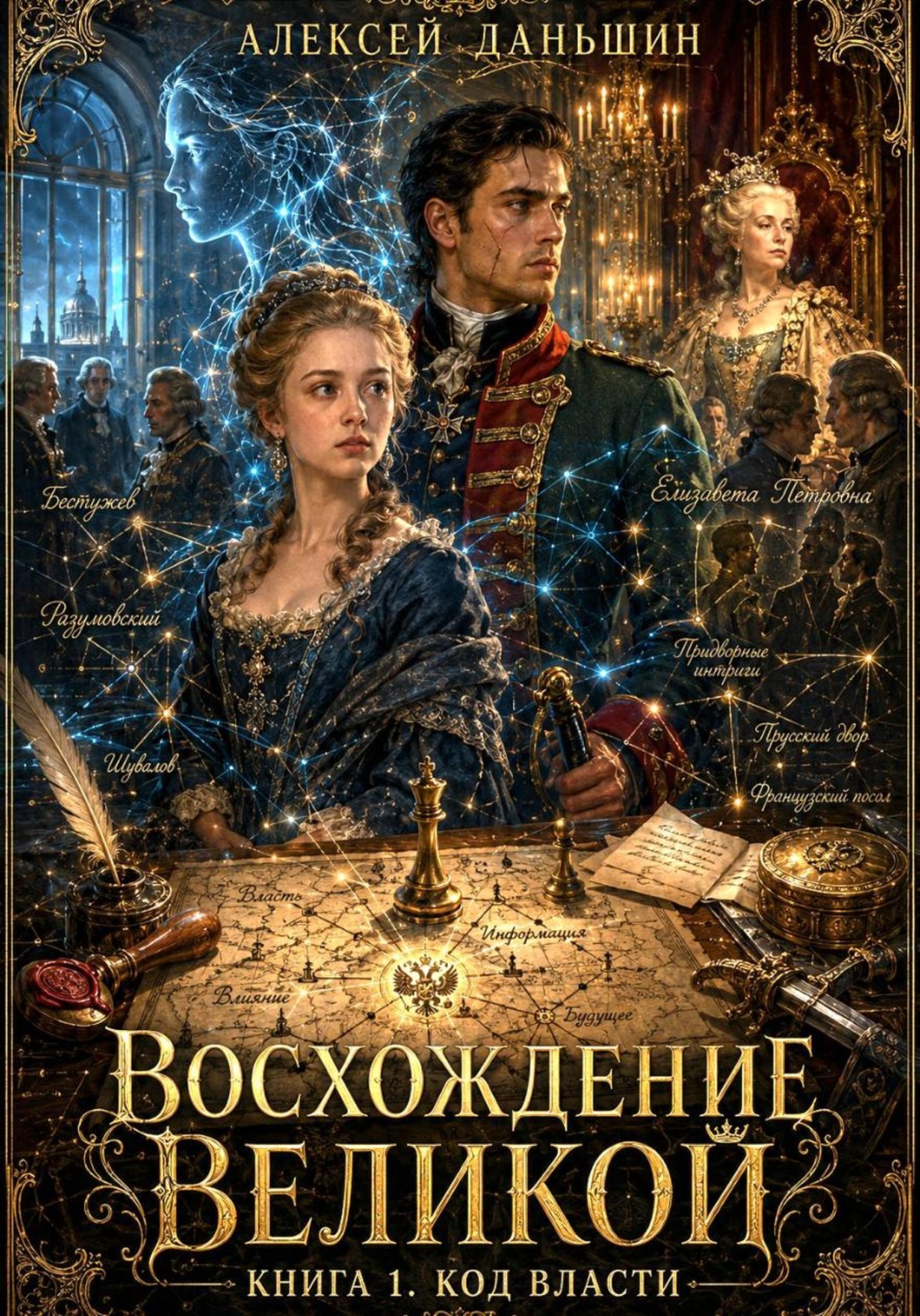 Обложка книги «Восхождение Великой. Книга 1. Код власти»