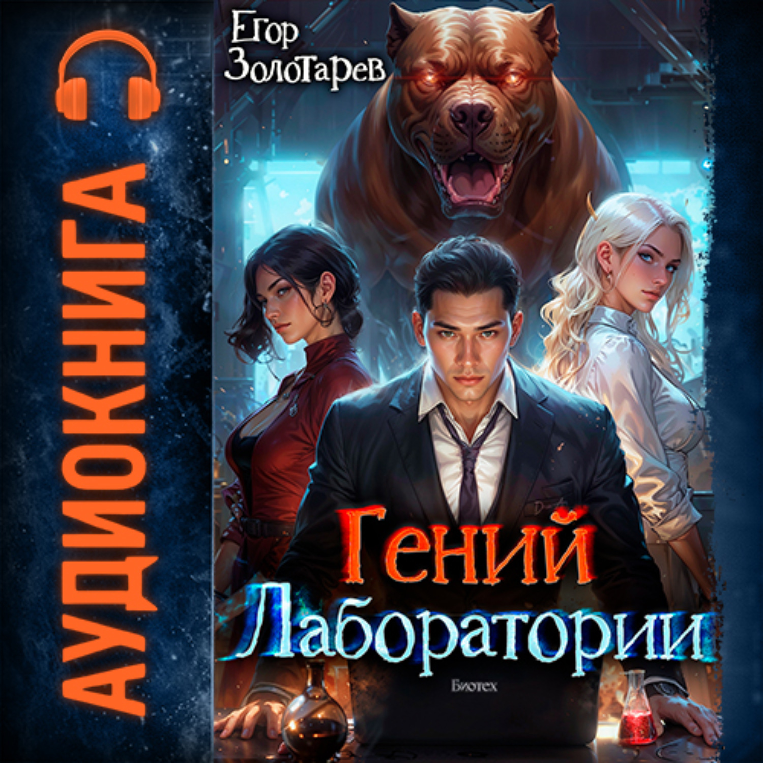 Обложка книги «Гений лаборатории»