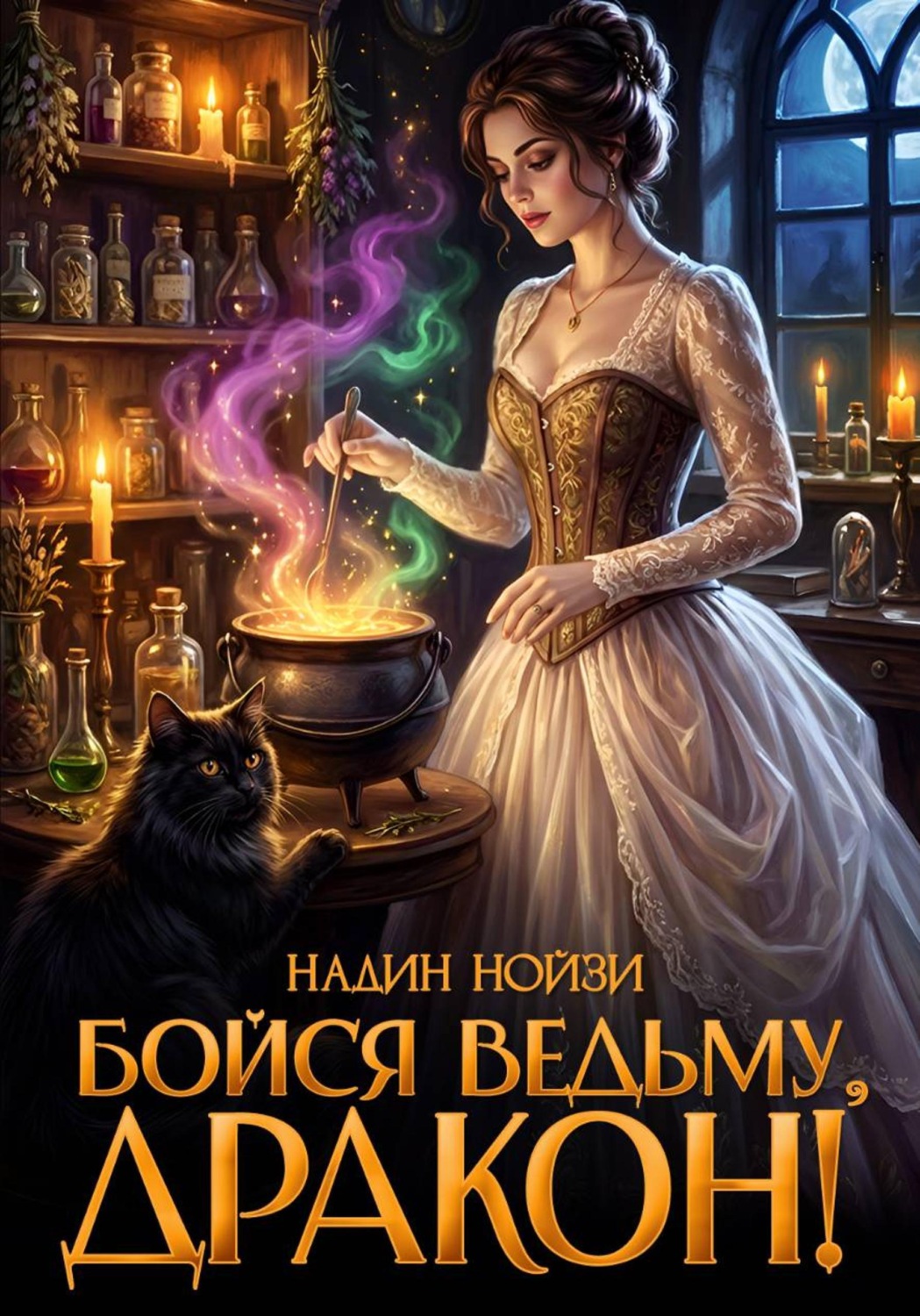 Обложка книги «Бойся ведьму, дракон!»