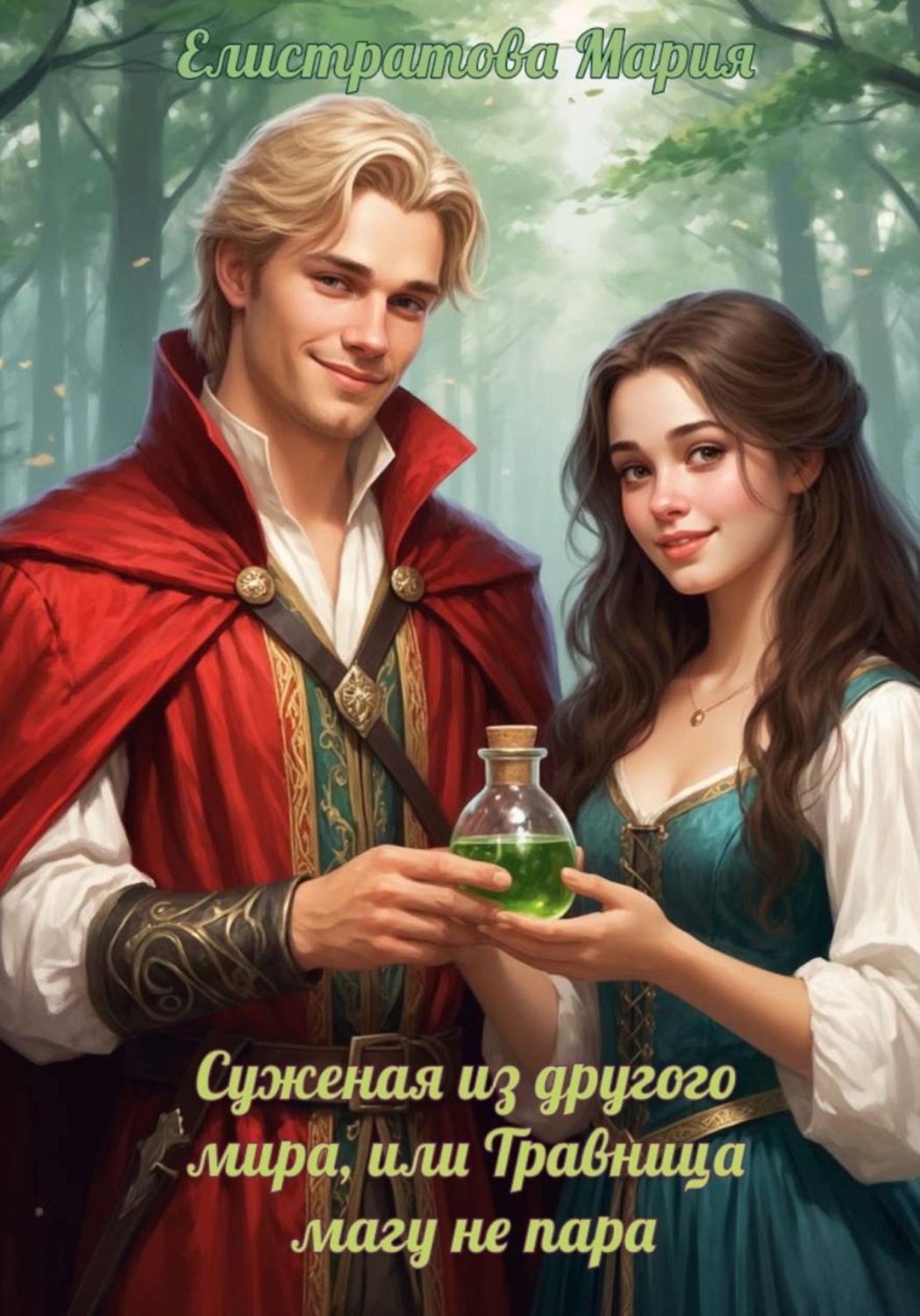 Обложка книги «Суженая из другого мира, или Травница магу не пара»