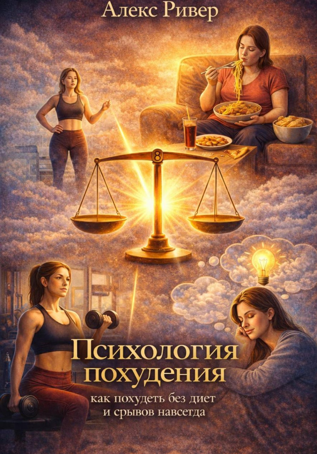 Обложка книги «Психология похудения: как похудеть без диет и срывов навсегда»
