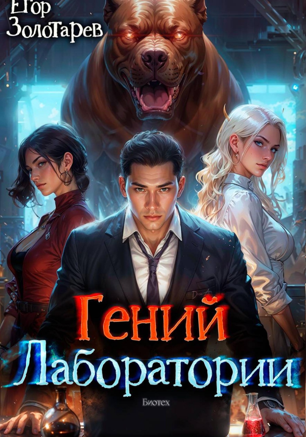 Обложка книги «Гений лаборатории»