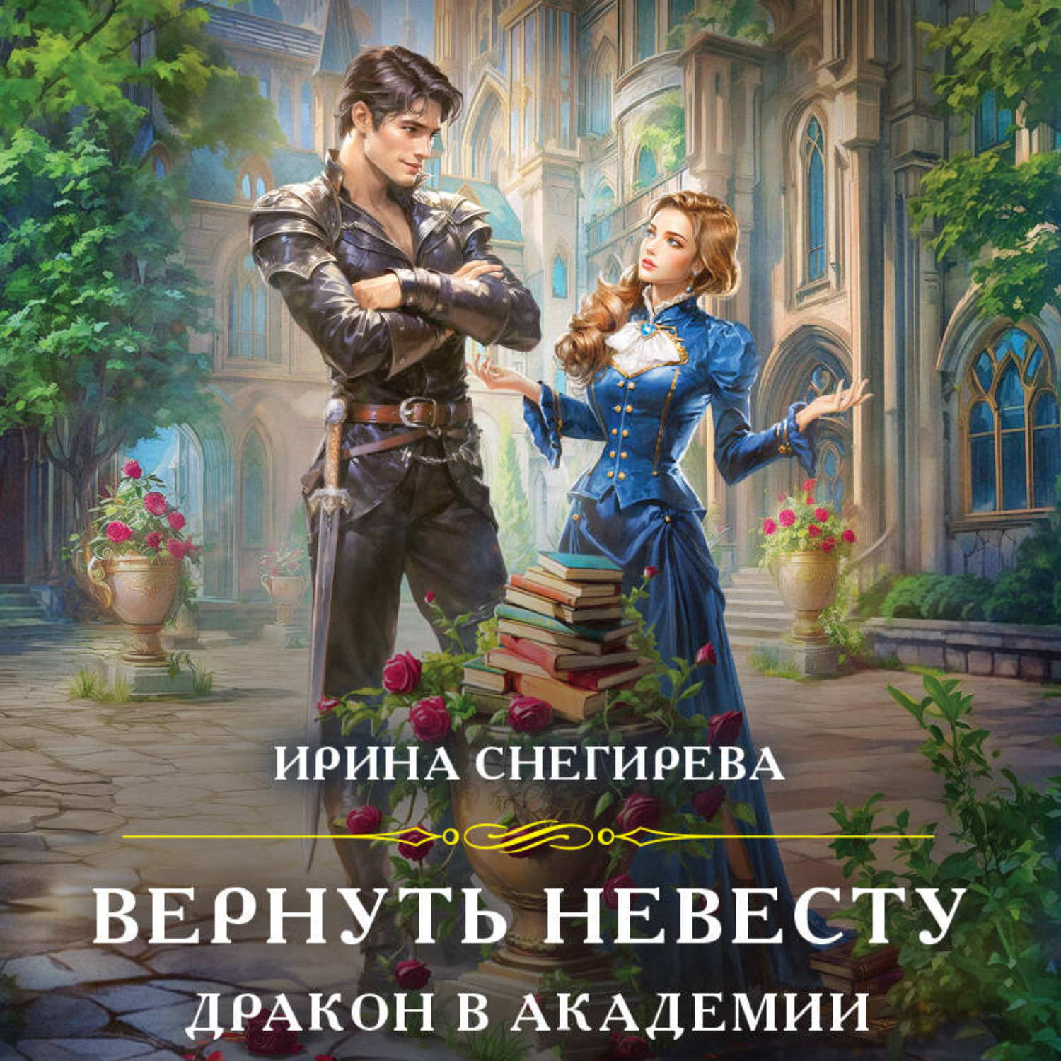 Обложка книги «Вернуть невесту. Дракон в академии»
