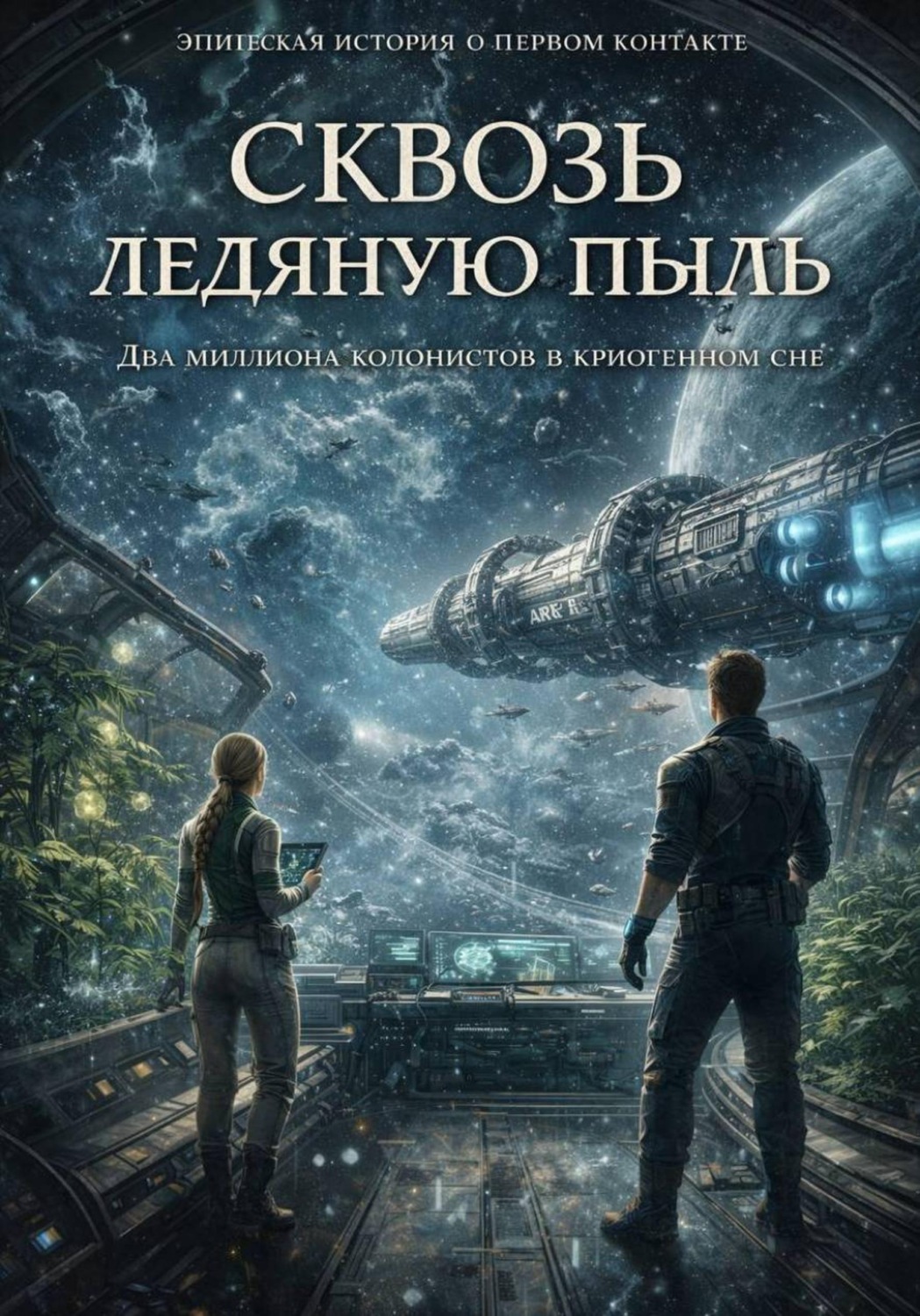 Обложка книги «Сквозь ледяную пыль»