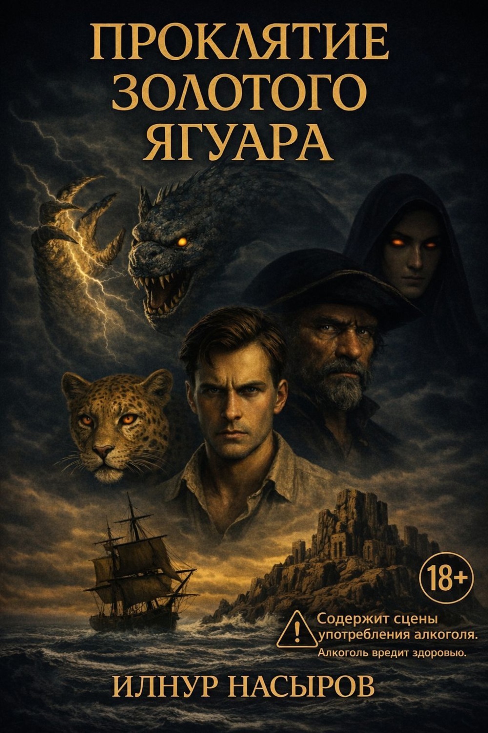 Обложка книги «Проклятие золотого ягуара»
