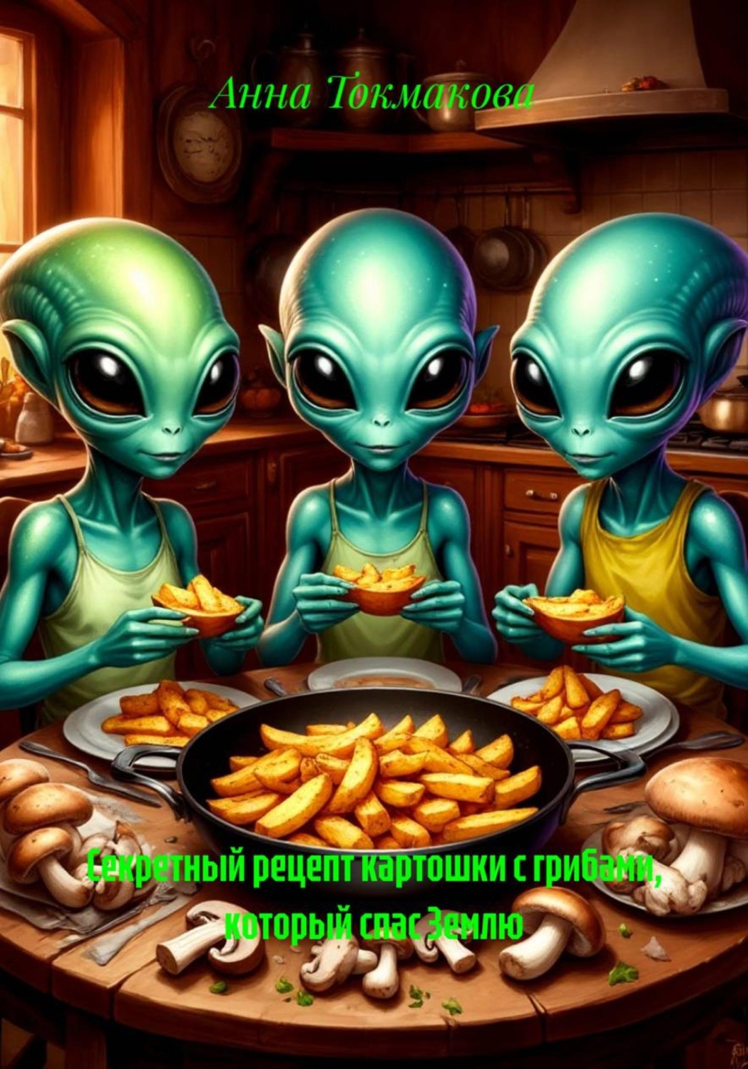 Обложка книги «Секретный рецепт картошки с грибами, который спас Землю»