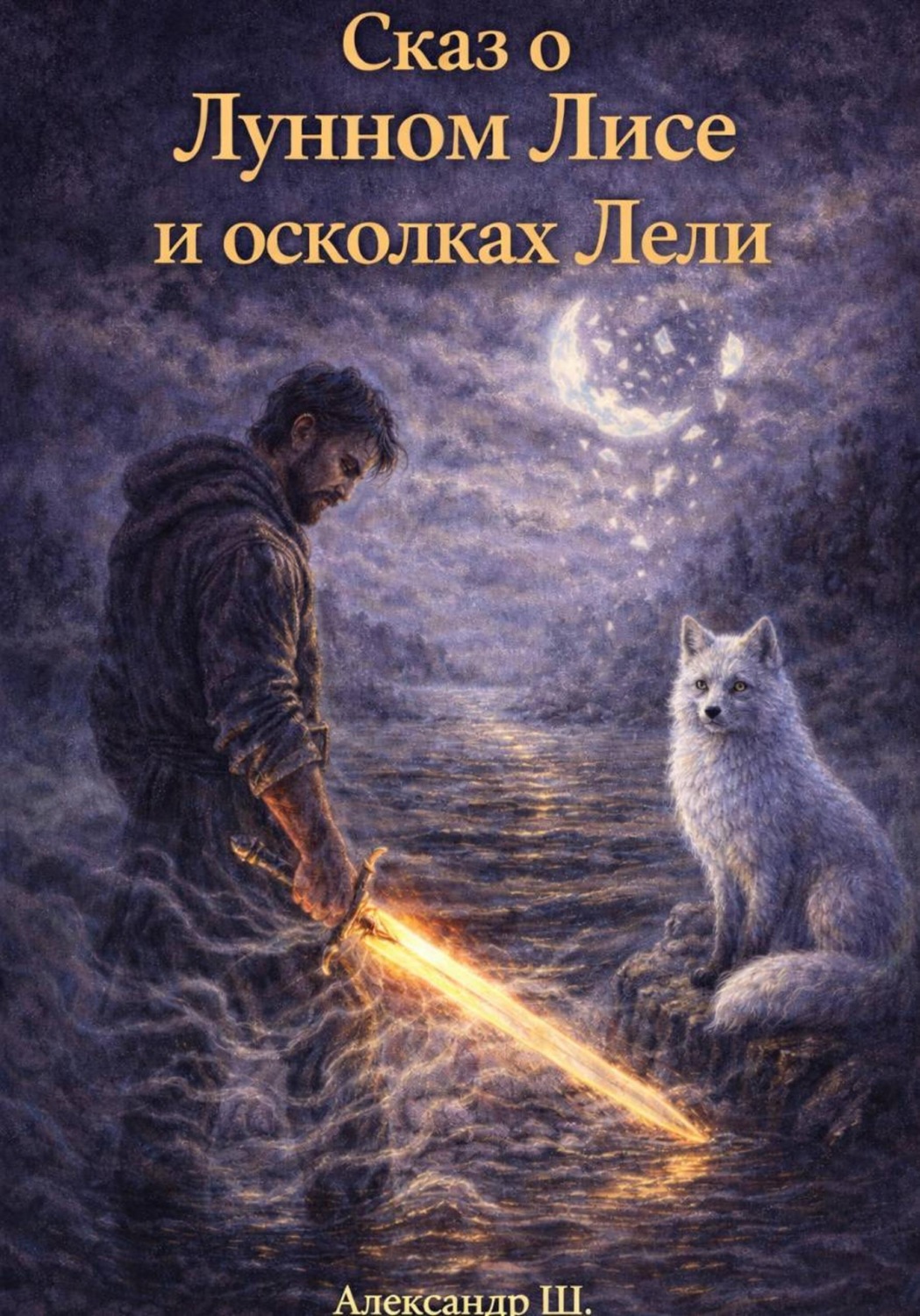 Обложка книги «Сказ о Лунном лисе и осколках Лели»