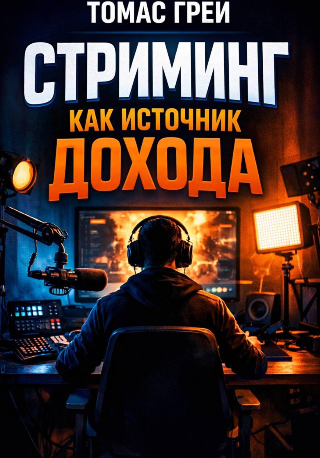 Обложка книги «Стриминг как источник дохода»