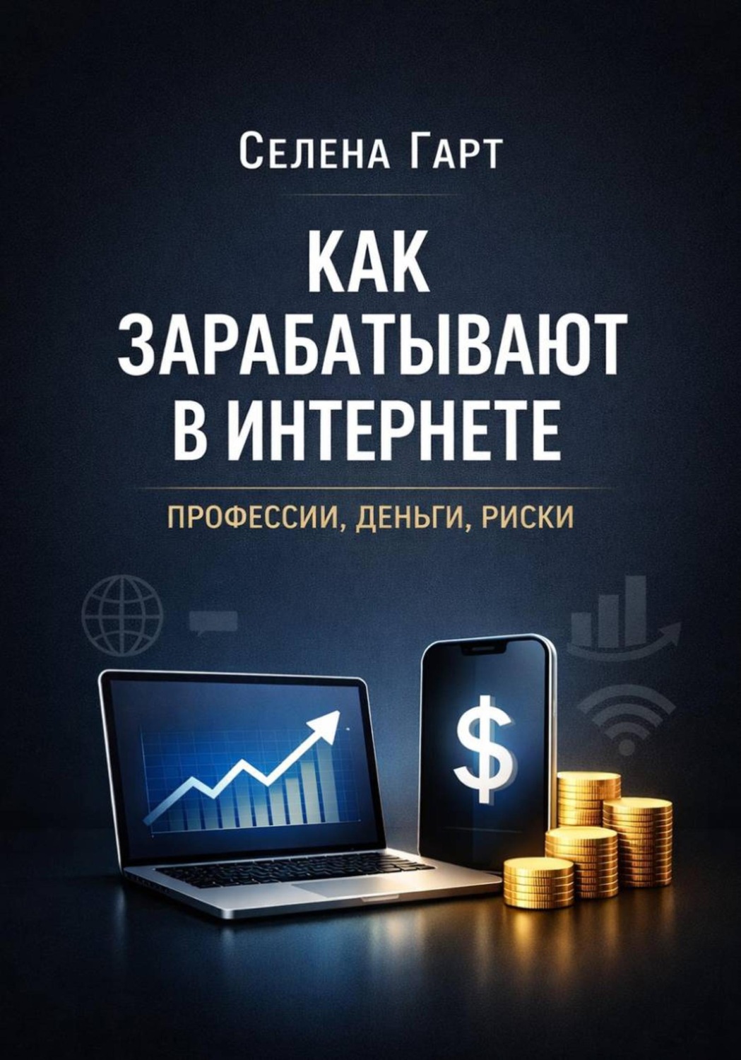 Обложка книги «Как зарабатывают в интернете. Профессии, деньги, риски»