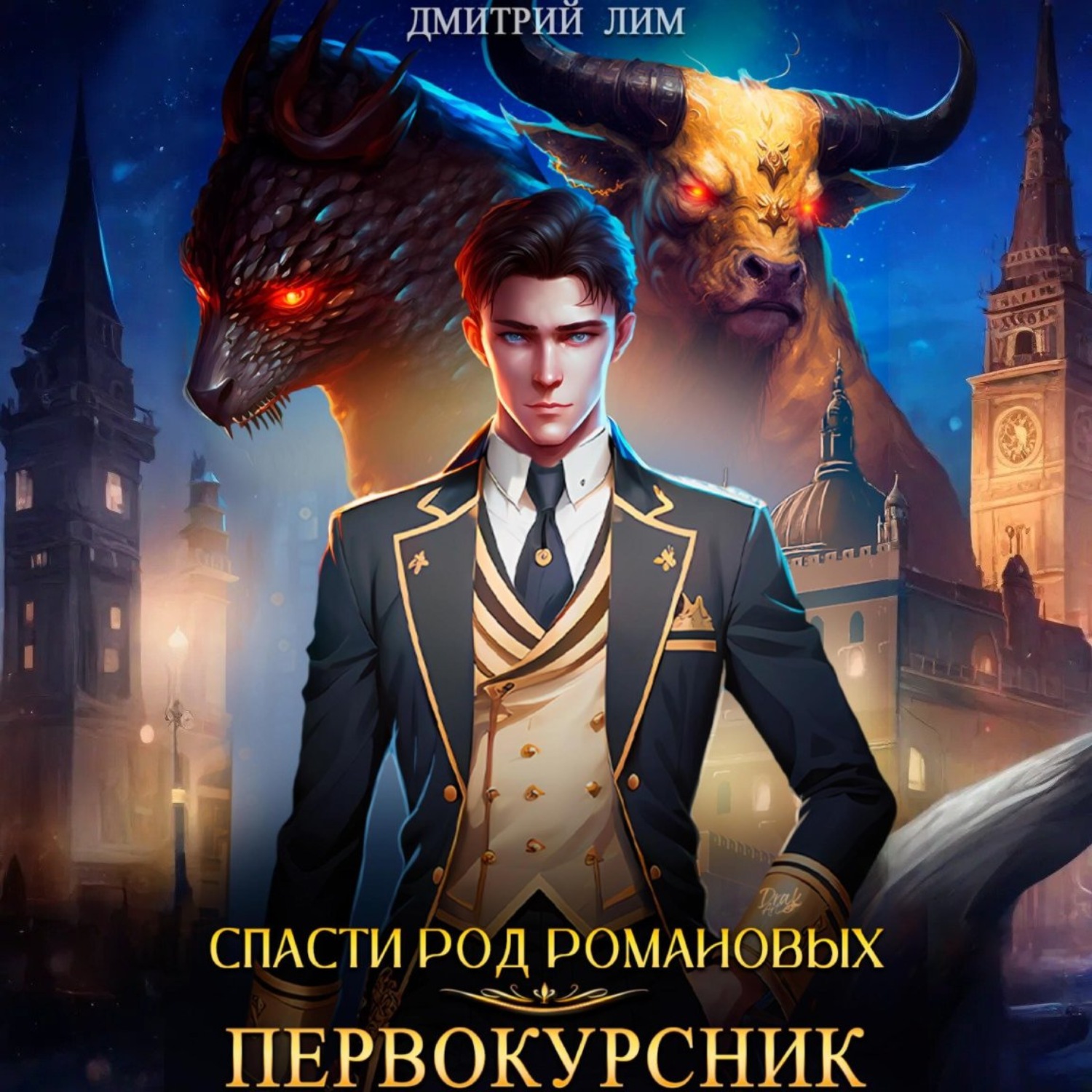 Обложка книги «Спасти род Романовых. Книга I. Первокурсник»