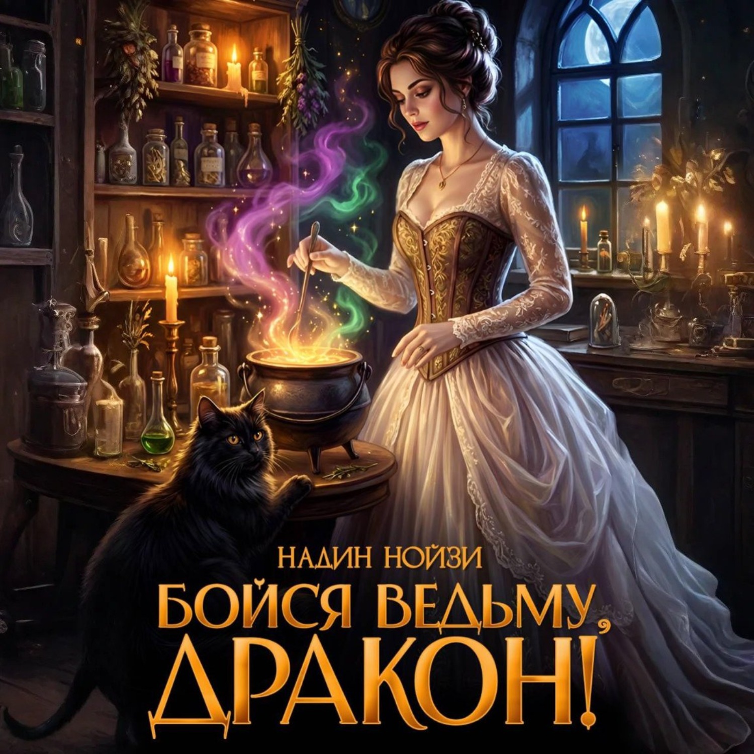 Обложка книги «Бойся ведьму, дракон!»