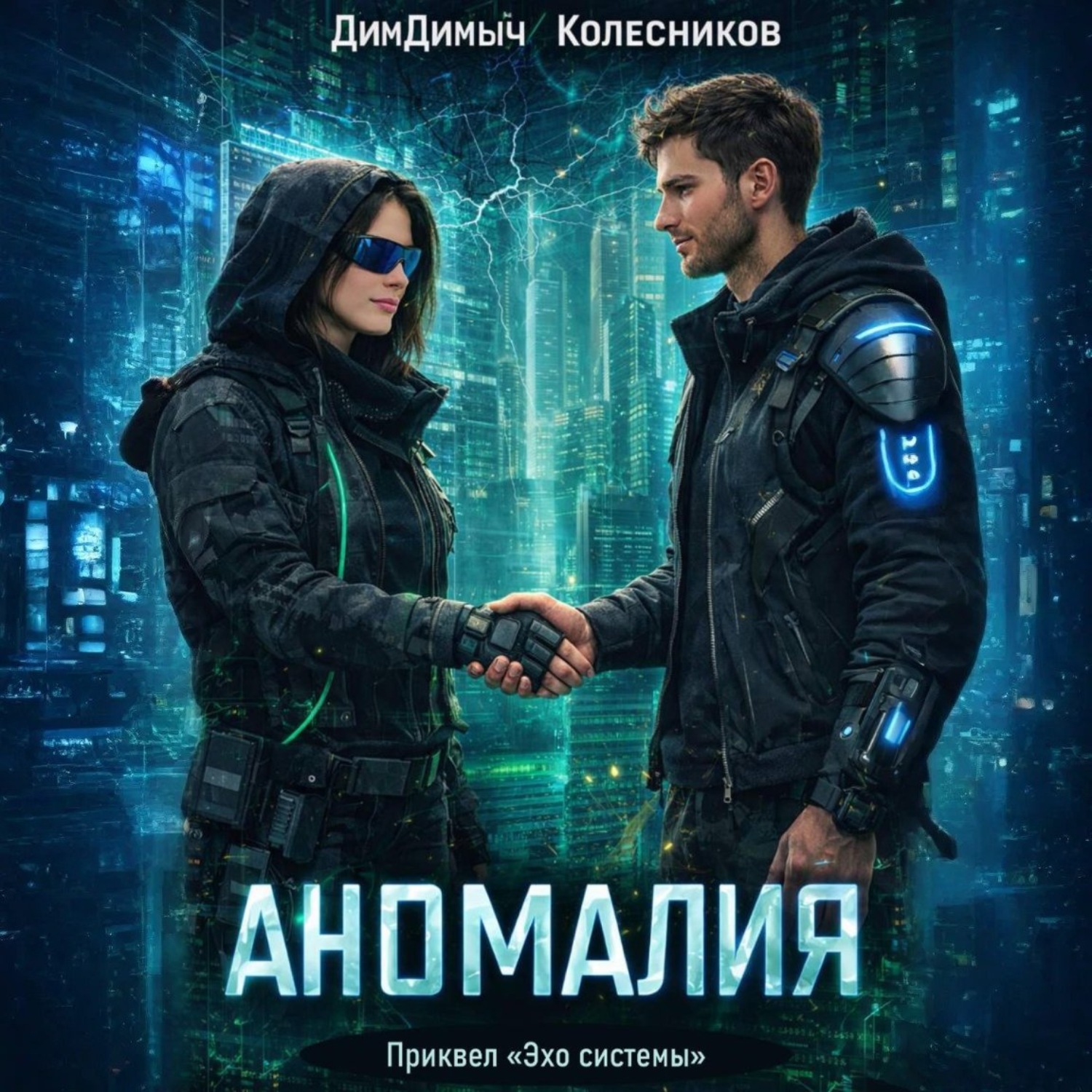 Обложка книги «Аномалия. Приквел «Эхо системы»»
