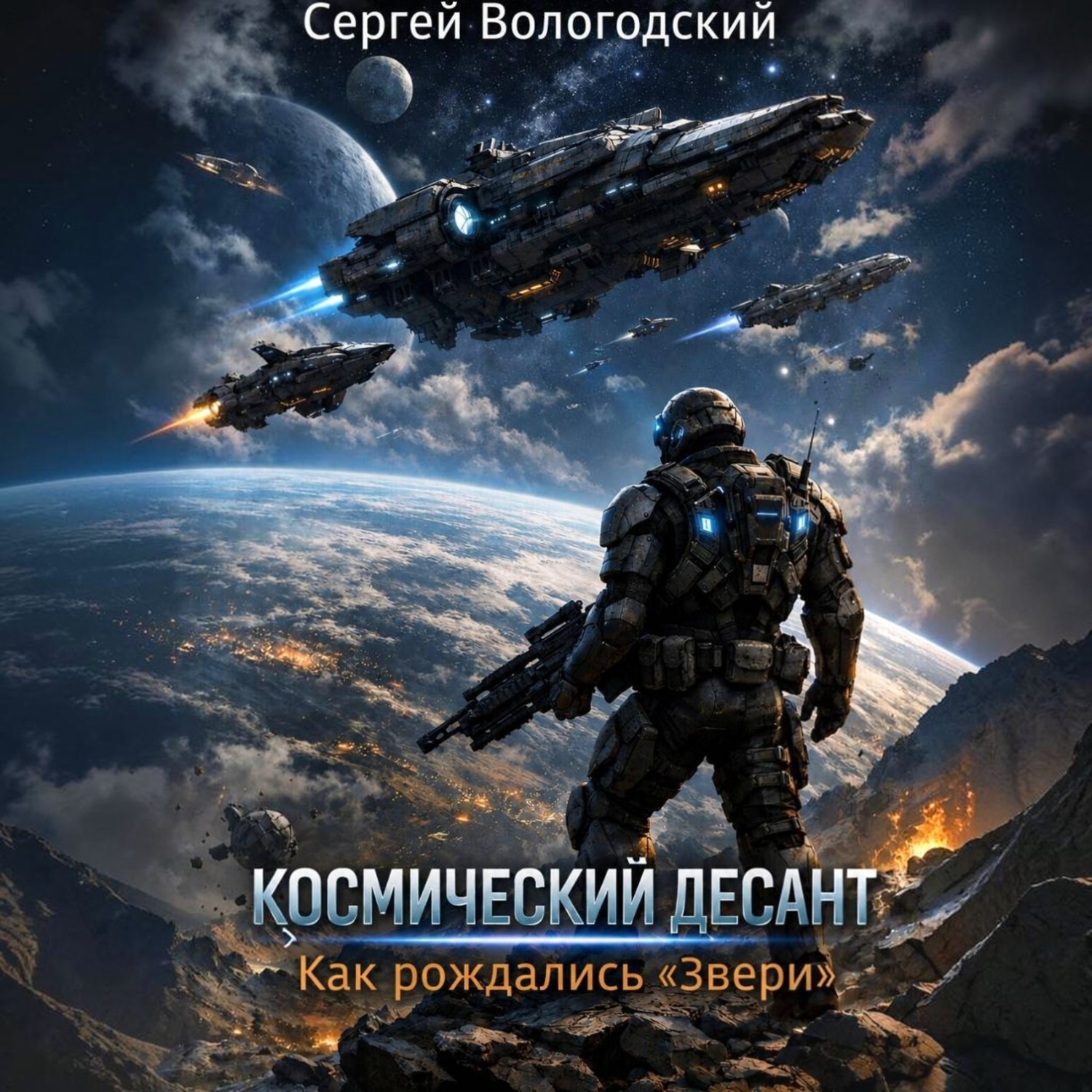 Обложка книги «Космический десант. Как рождались «Звери»»