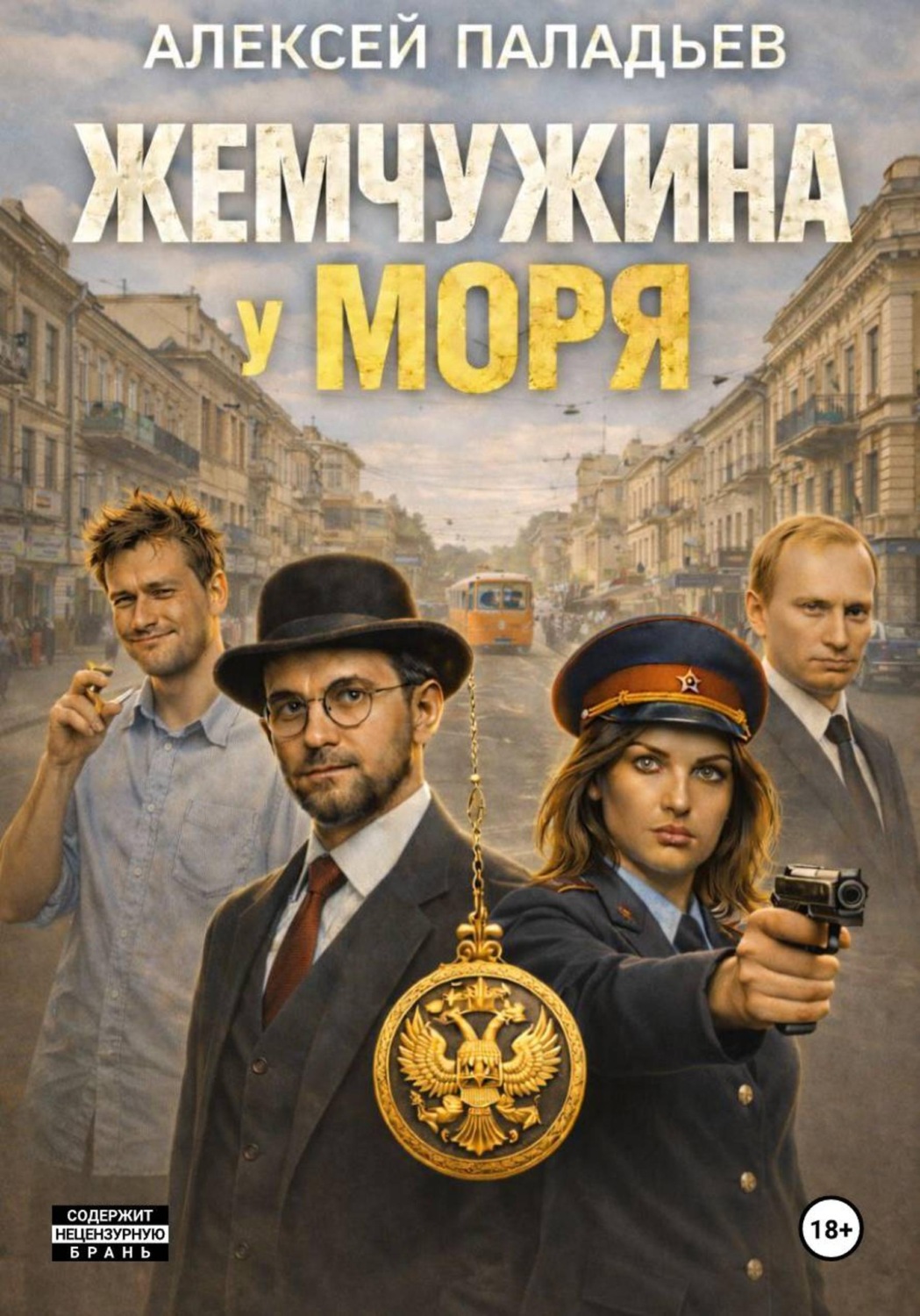 Обложка книги «Жемчужина у моря. Часть первая. Большой переполох в маленькой Одессе»