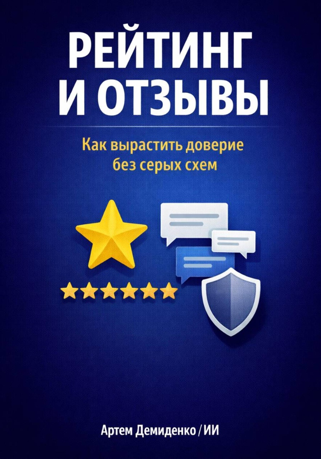 Обложка книги «Рейтинг и отзывы: Как вырастить доверие без серых схем»