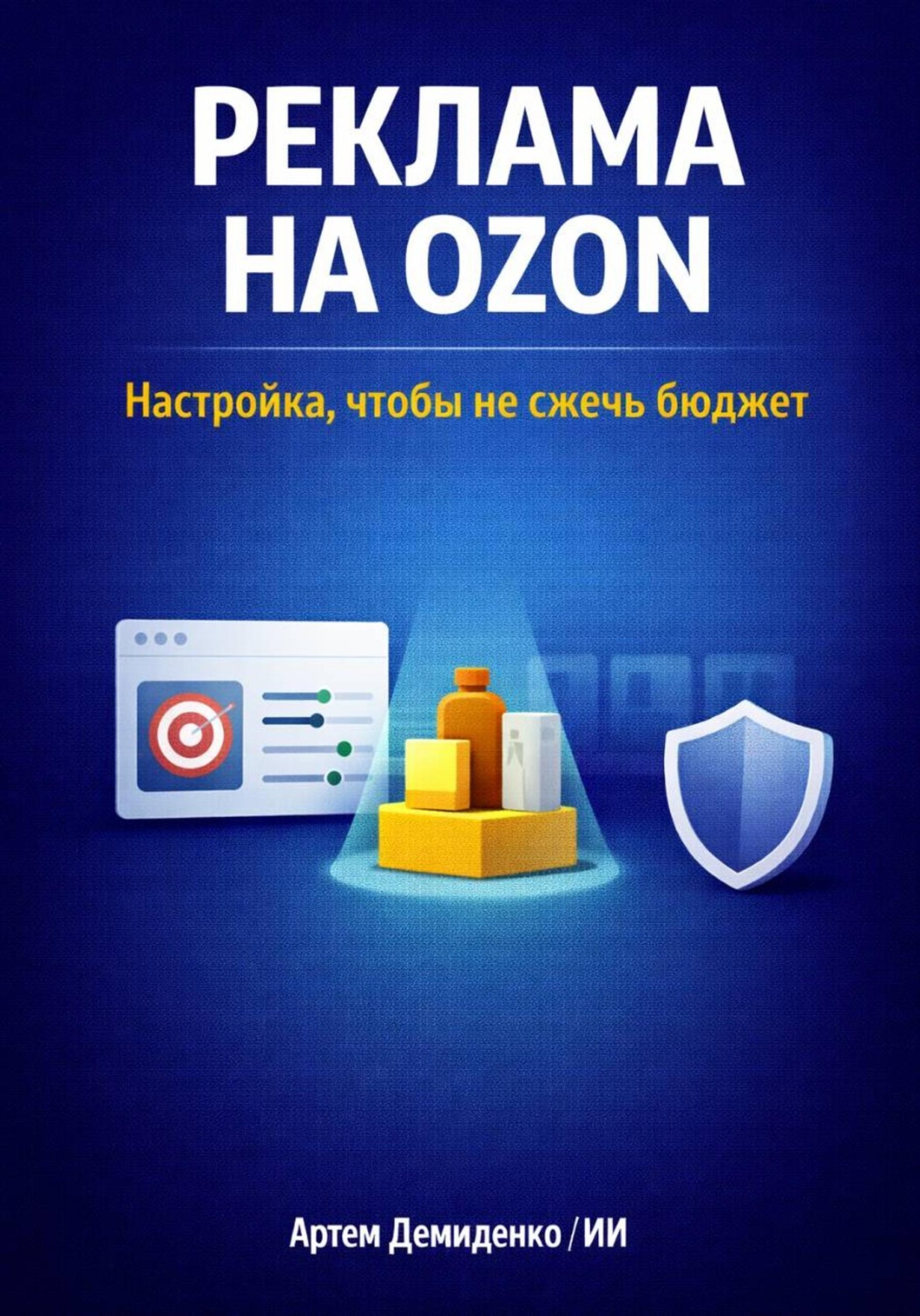 Обложка книги «Реклама на Ozon: Настройка, чтобы не сжечь бюджет»