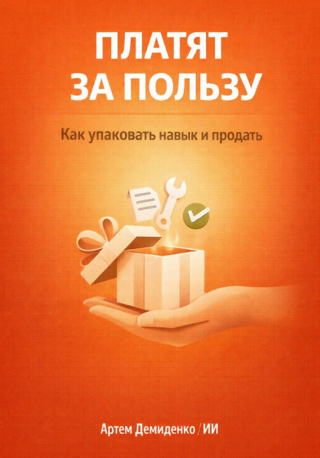 Обложка книги «Платят за пользу: Как упаковать навык и продать»