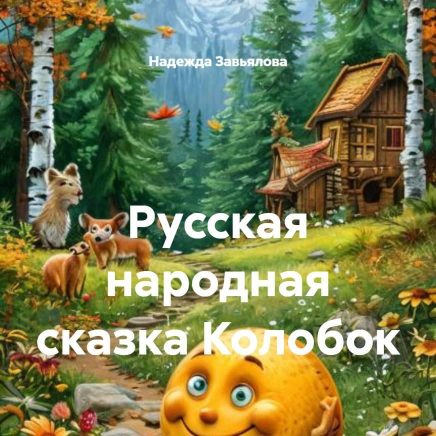 Обложка книги «Русская народная сказка Колобок»