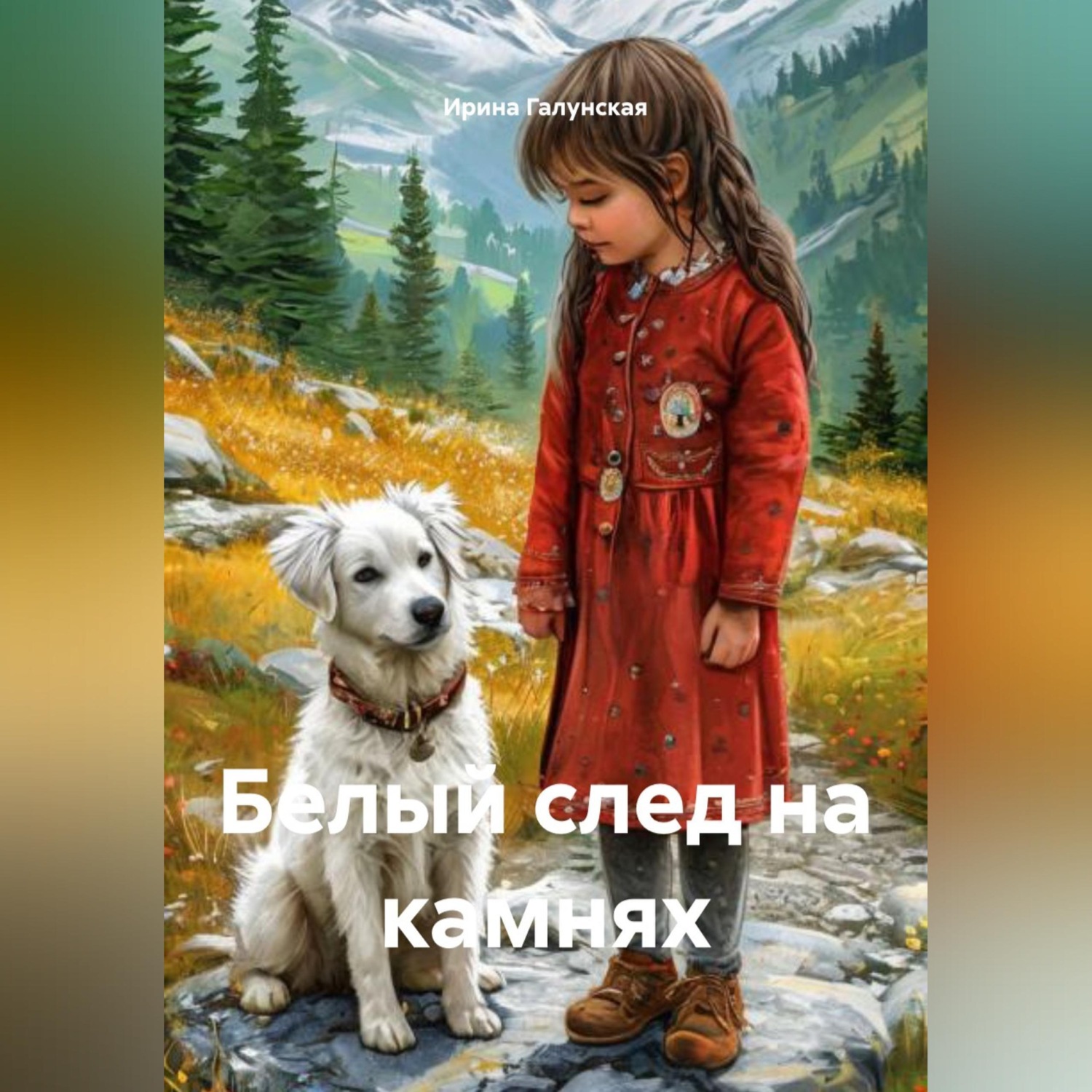 Обложка книги «Белый след на камнях»