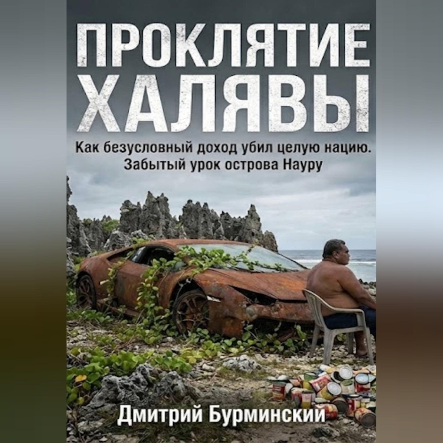 Обложка книги «ПРОКЛЯТИЕ ХАЛЯВЫ: Как безусловный доход убил целую нацию. Забытый урок острова Науру»