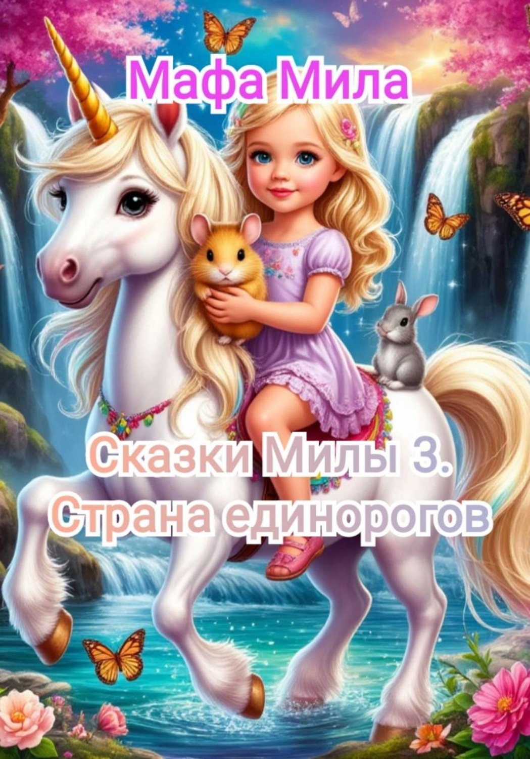 Обложка книги «Сказки Милы 3. Страна единорогов»