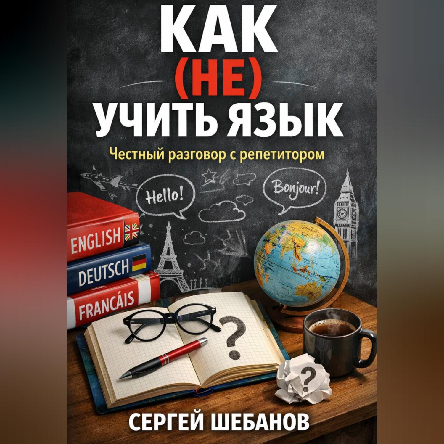 Обложка книги «КАК (НЕ) УЧИТЬ ЯЗЫК. Честный разговор с репетитором»