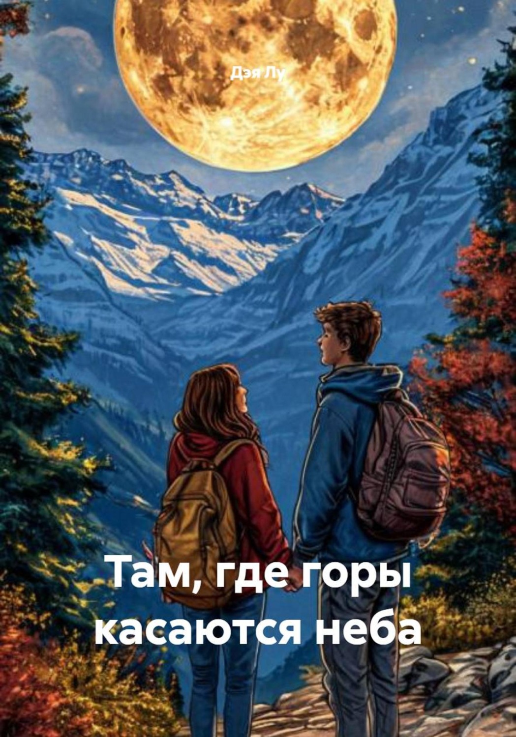 Обложка книги «Там, где горы касаются неба»