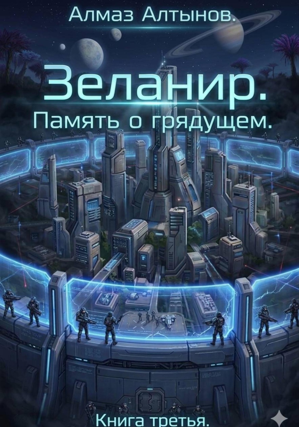 Обложка книги «Зеланир. Память о Грядущем. Книга третья»