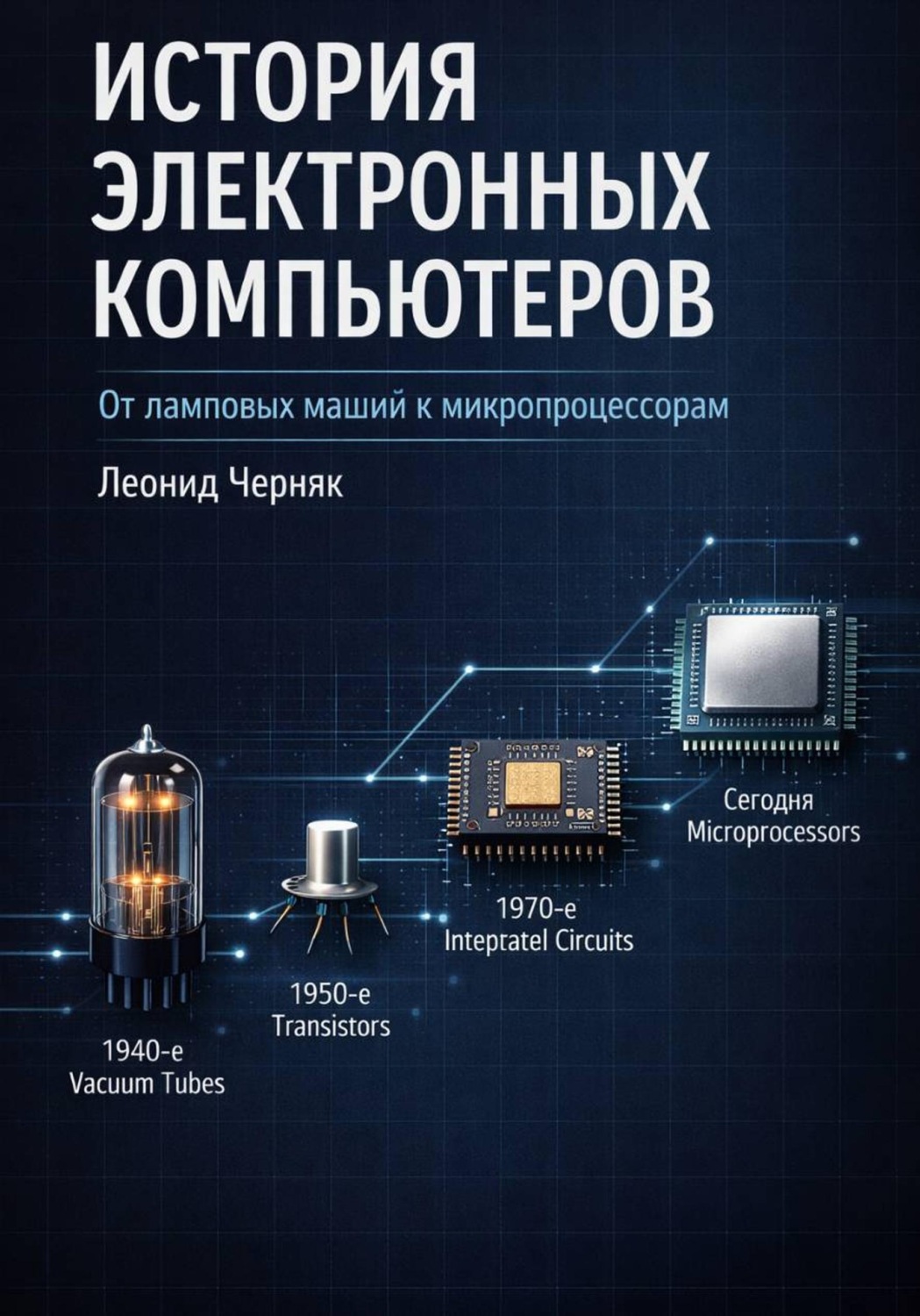 Обложка книги «История электронных компьютеров»
