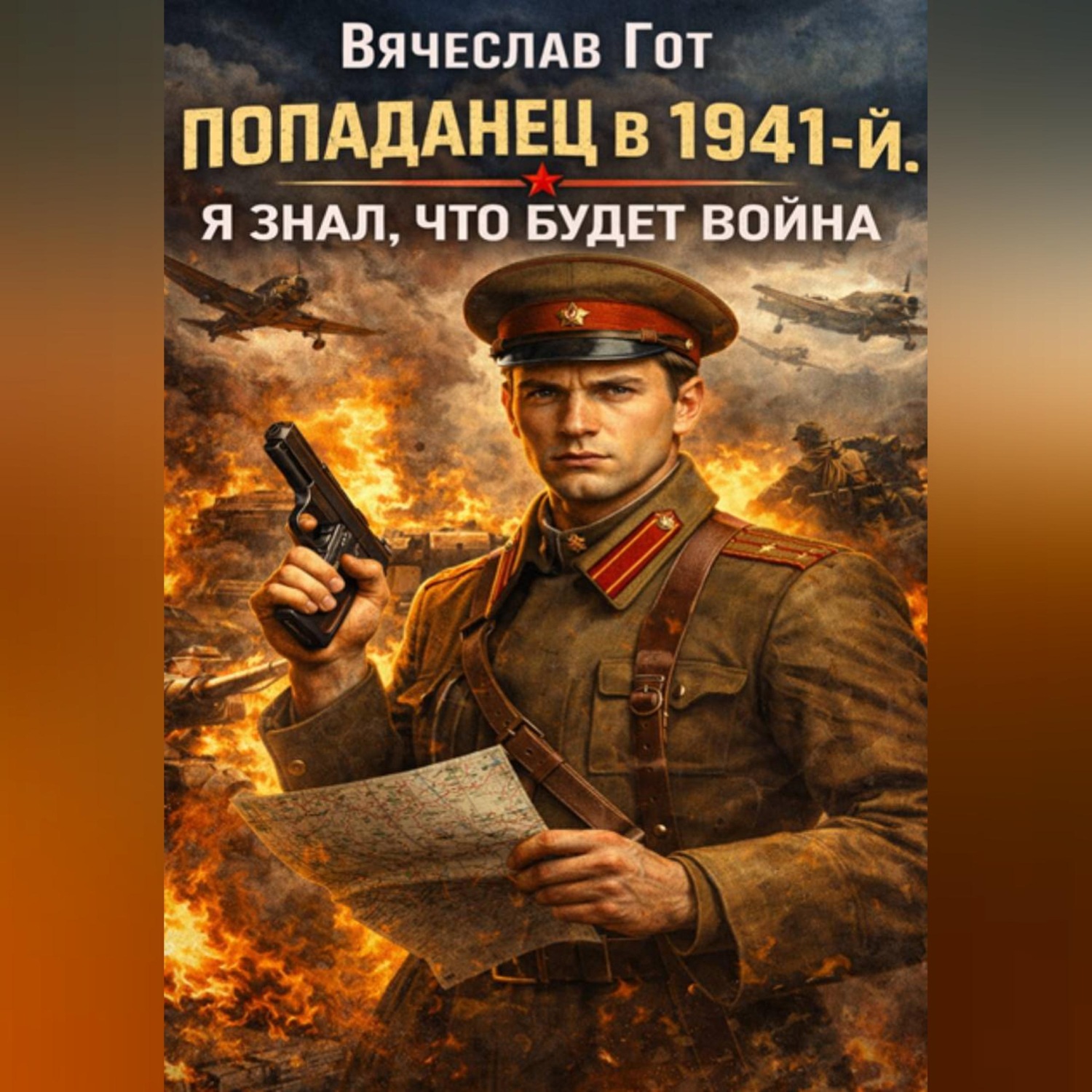 Обложка книги «Попаданец в 1941-й. Я знал, что будет война»