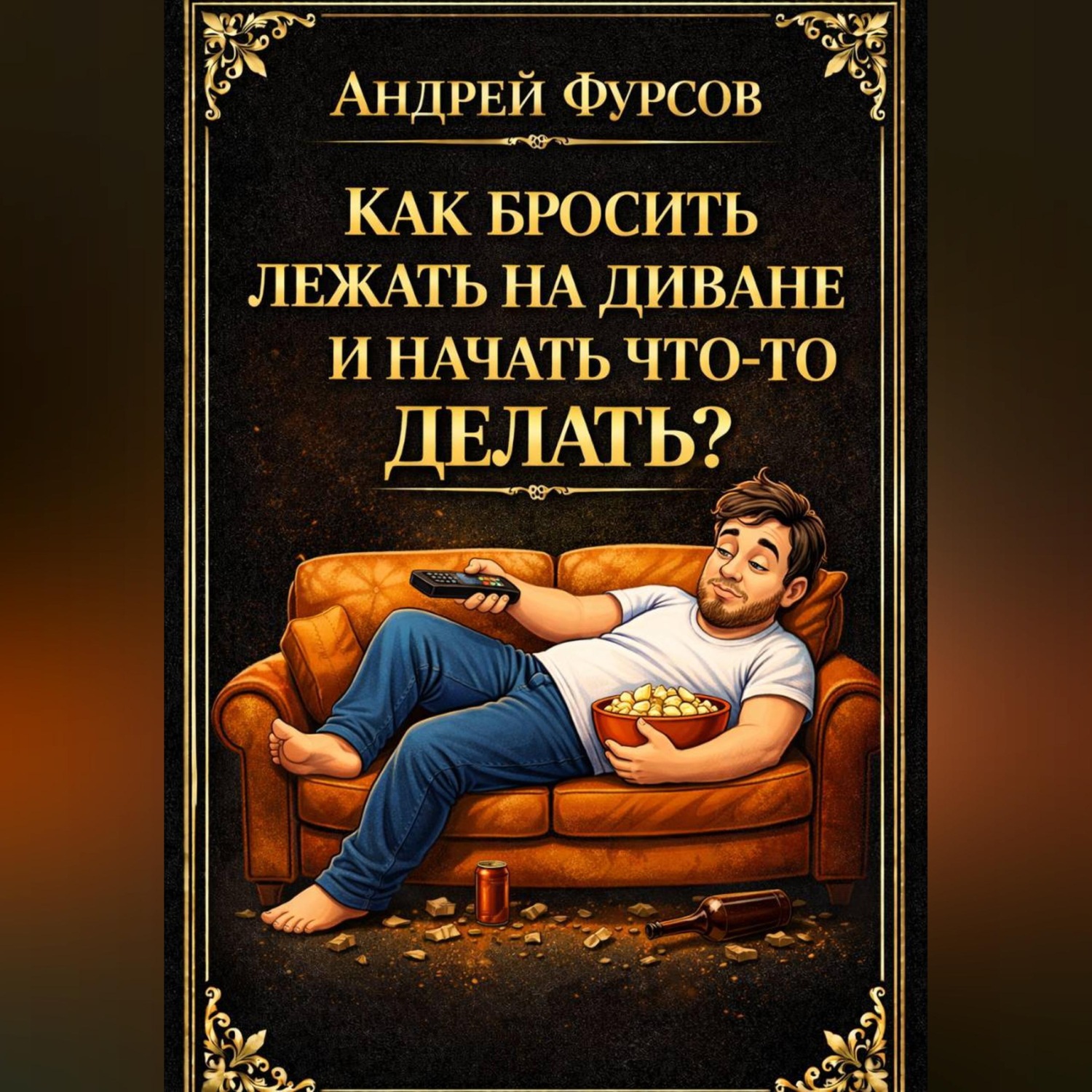 Обложка книги «Как бросить лежать на диване и начать что-то делать?»
