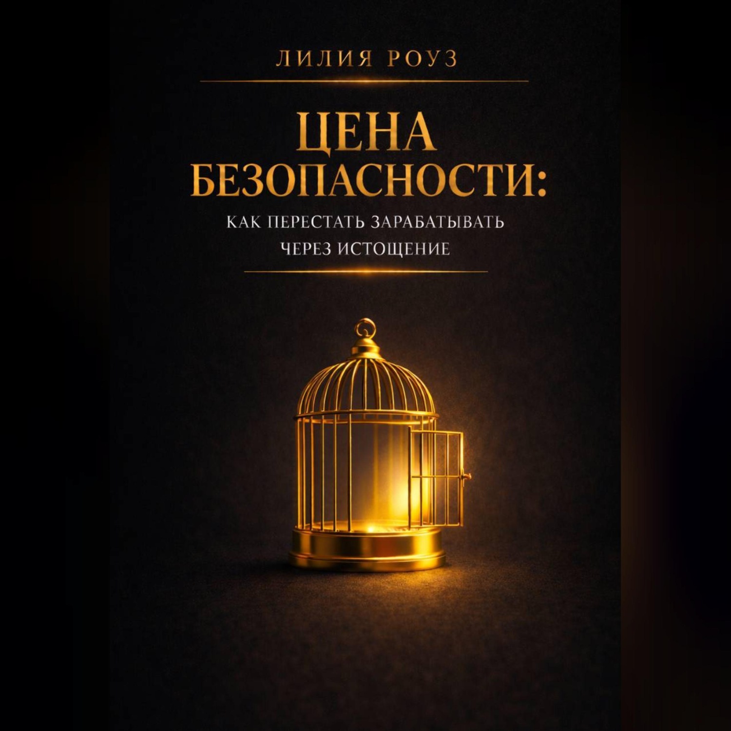Обложка книги «Цена безопасности: как перестать зарабатывать через истощение.»