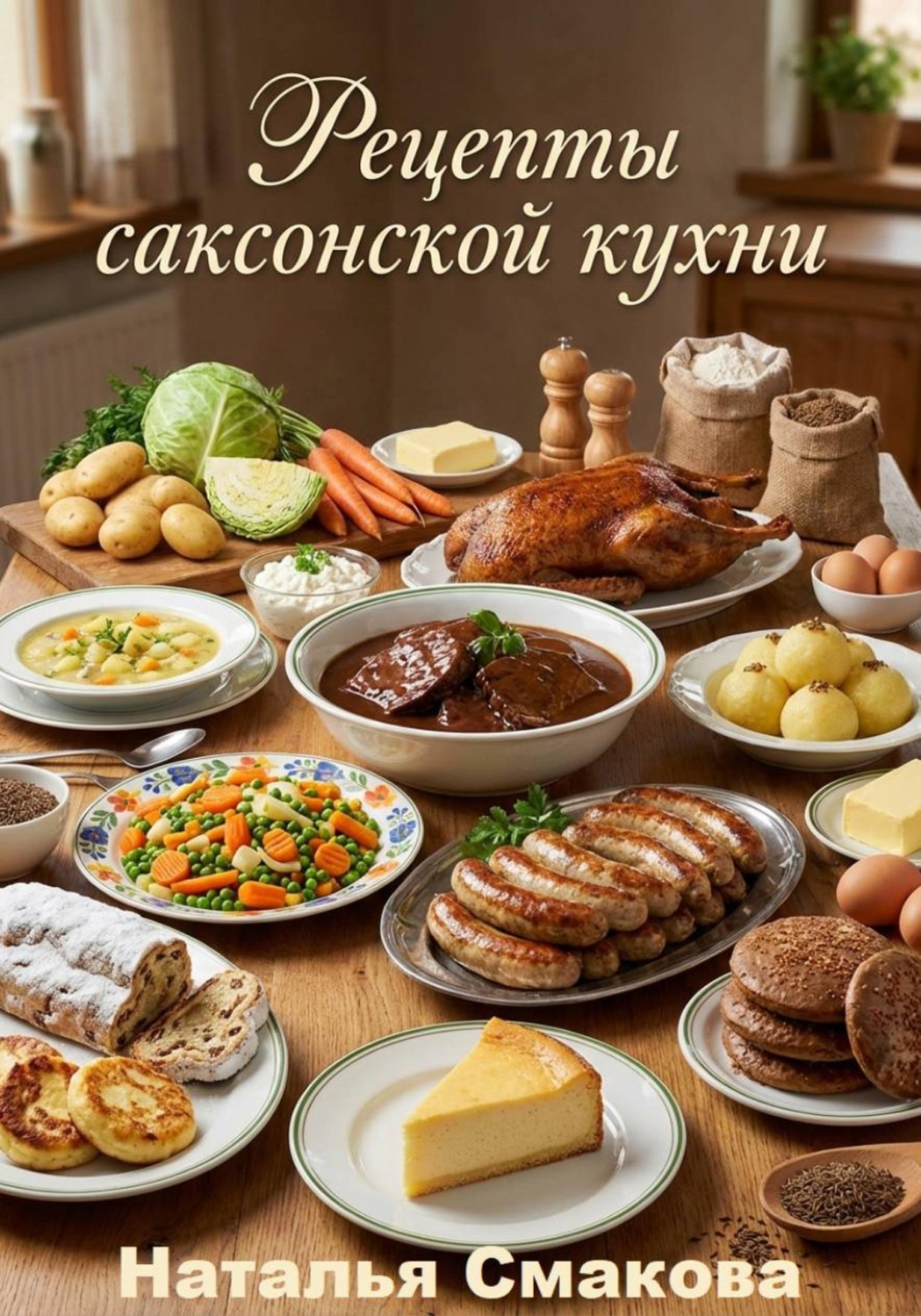 Обложка книги «Рецепты саксонской кухни»