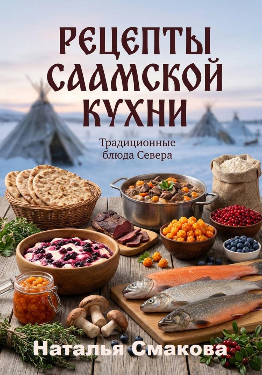 Обложка книги «Рецепты саамской кухни»