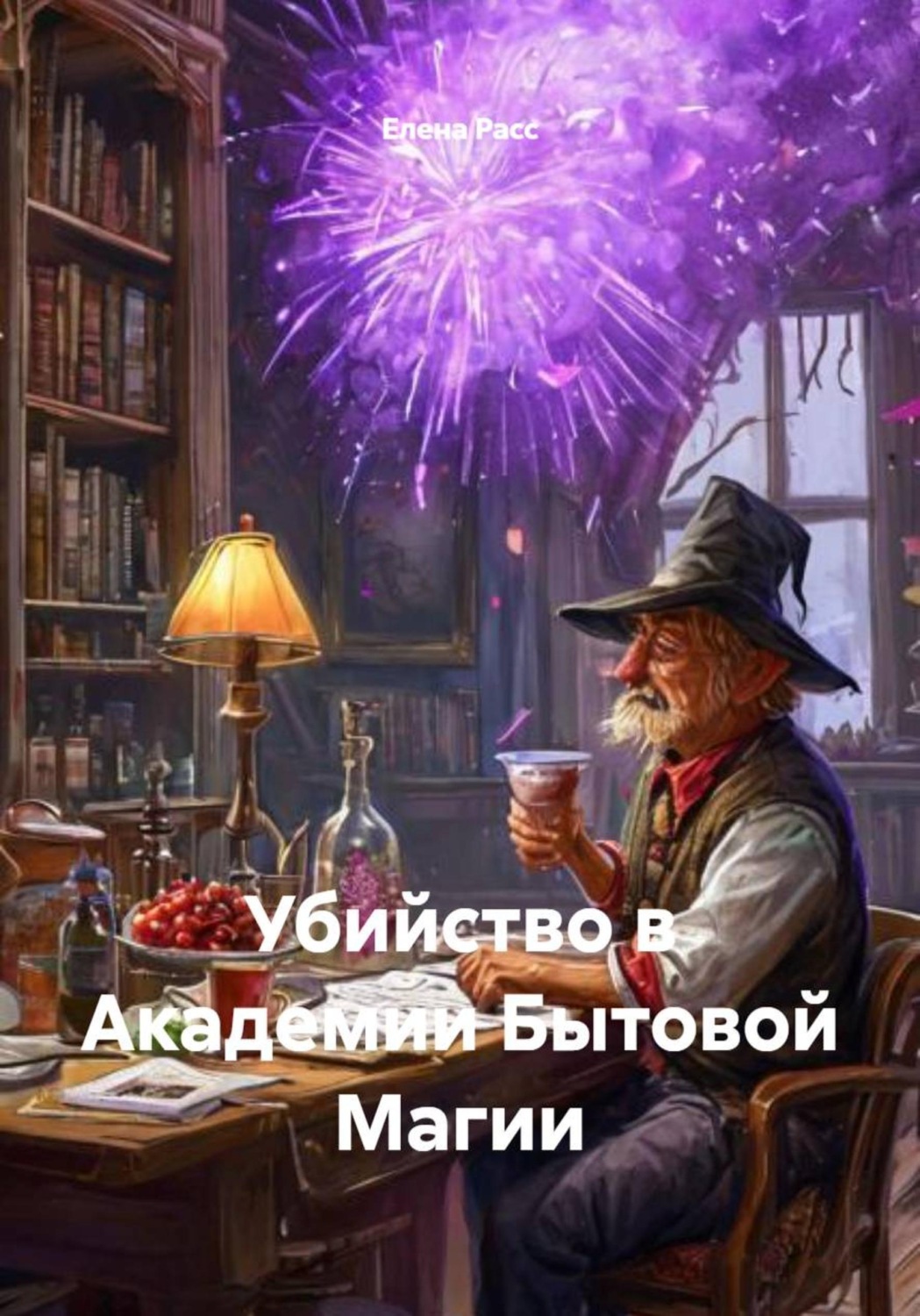 Обложка книги «Убийство в Академии Бытовой Магии»